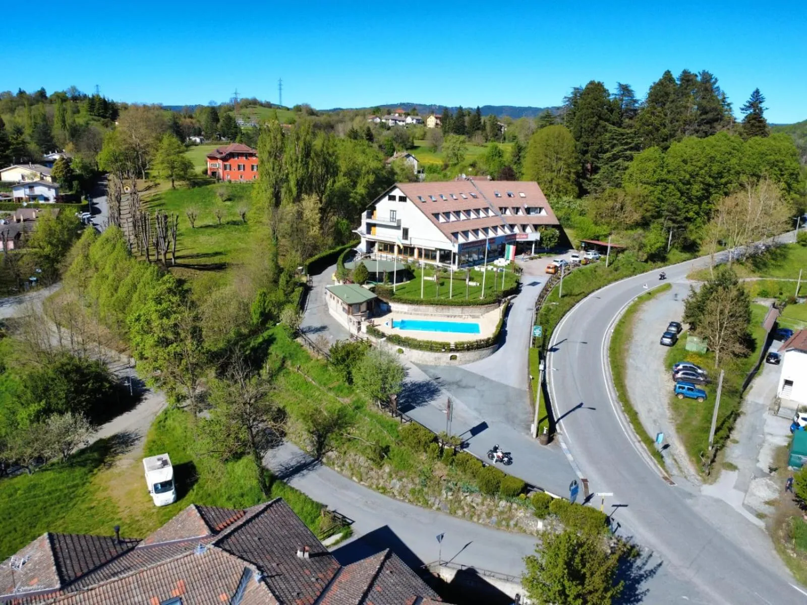 Natural landscape in Hotel Pian del Sole