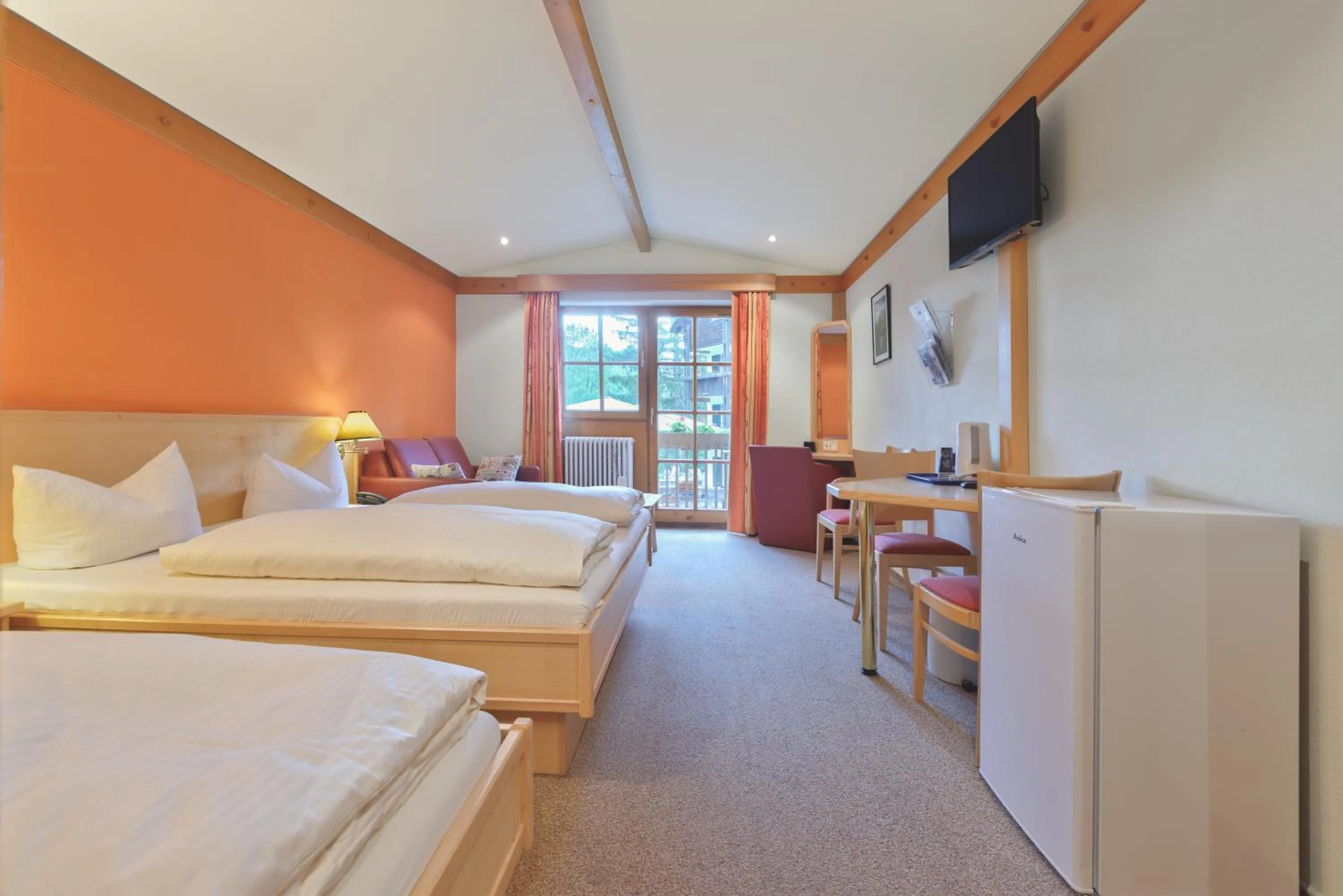 Bed in Alphotel Ettal