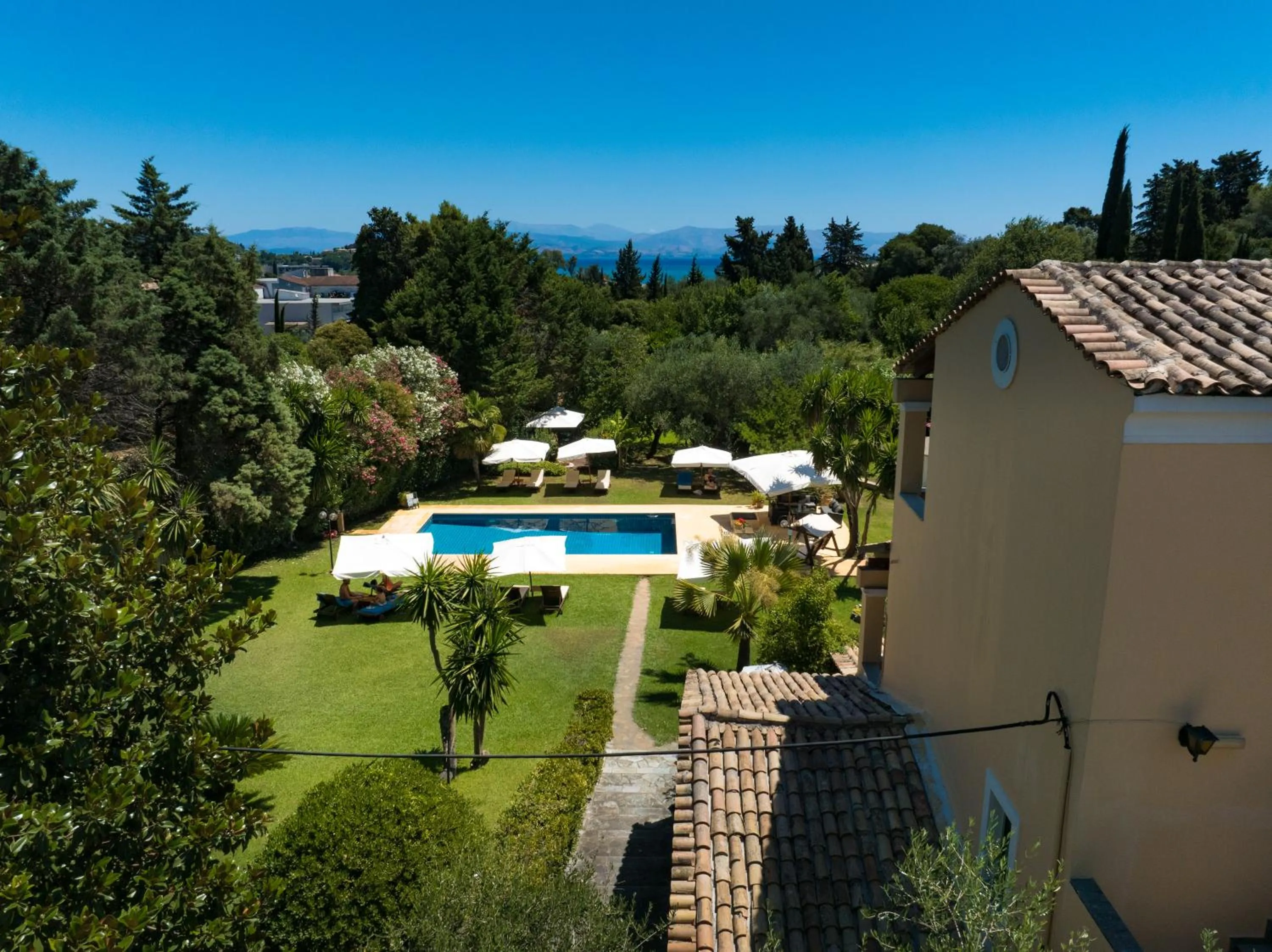 Garden in Isabella Country House