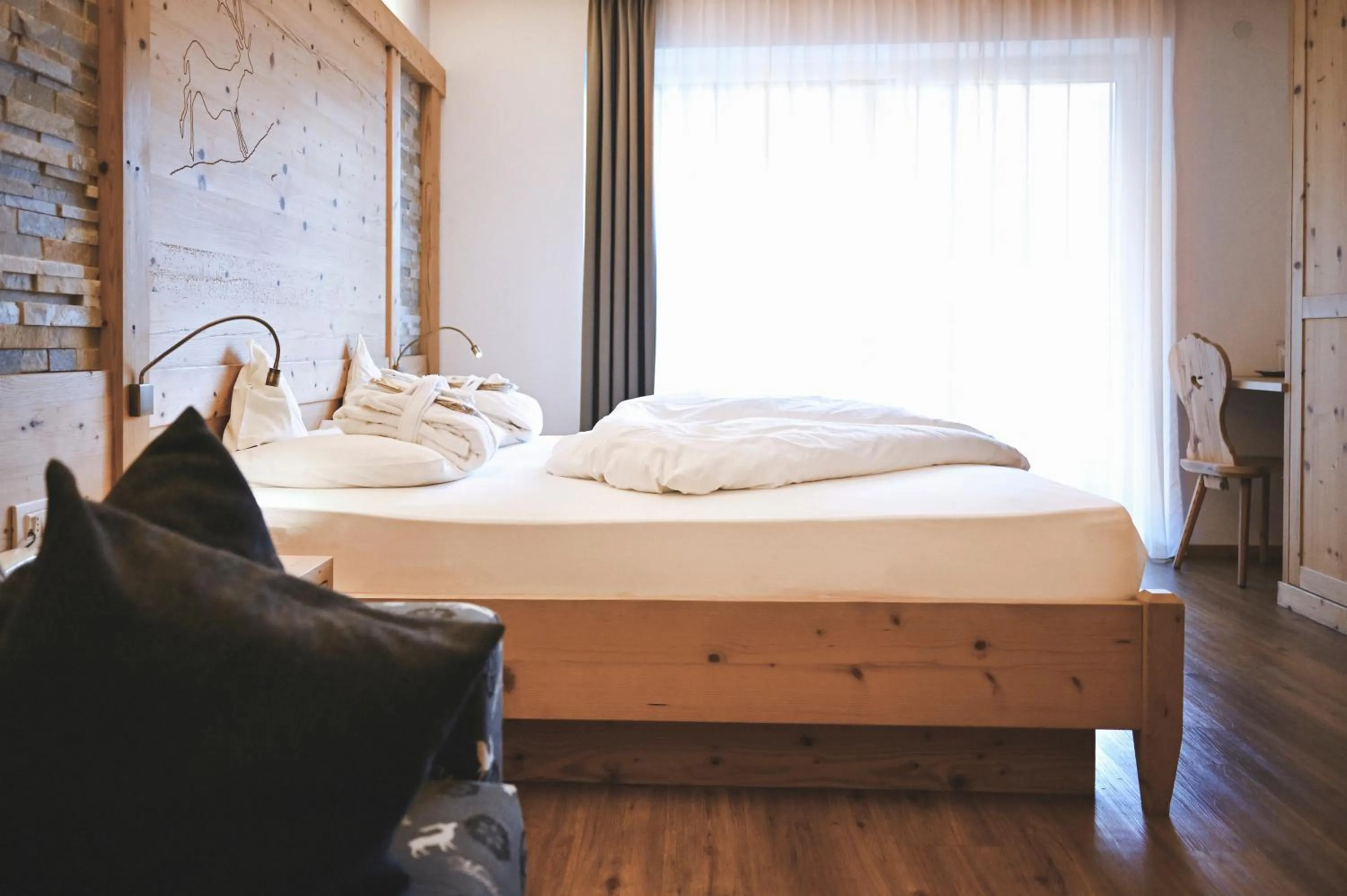 Bed in Wiesenhof Gardenresort