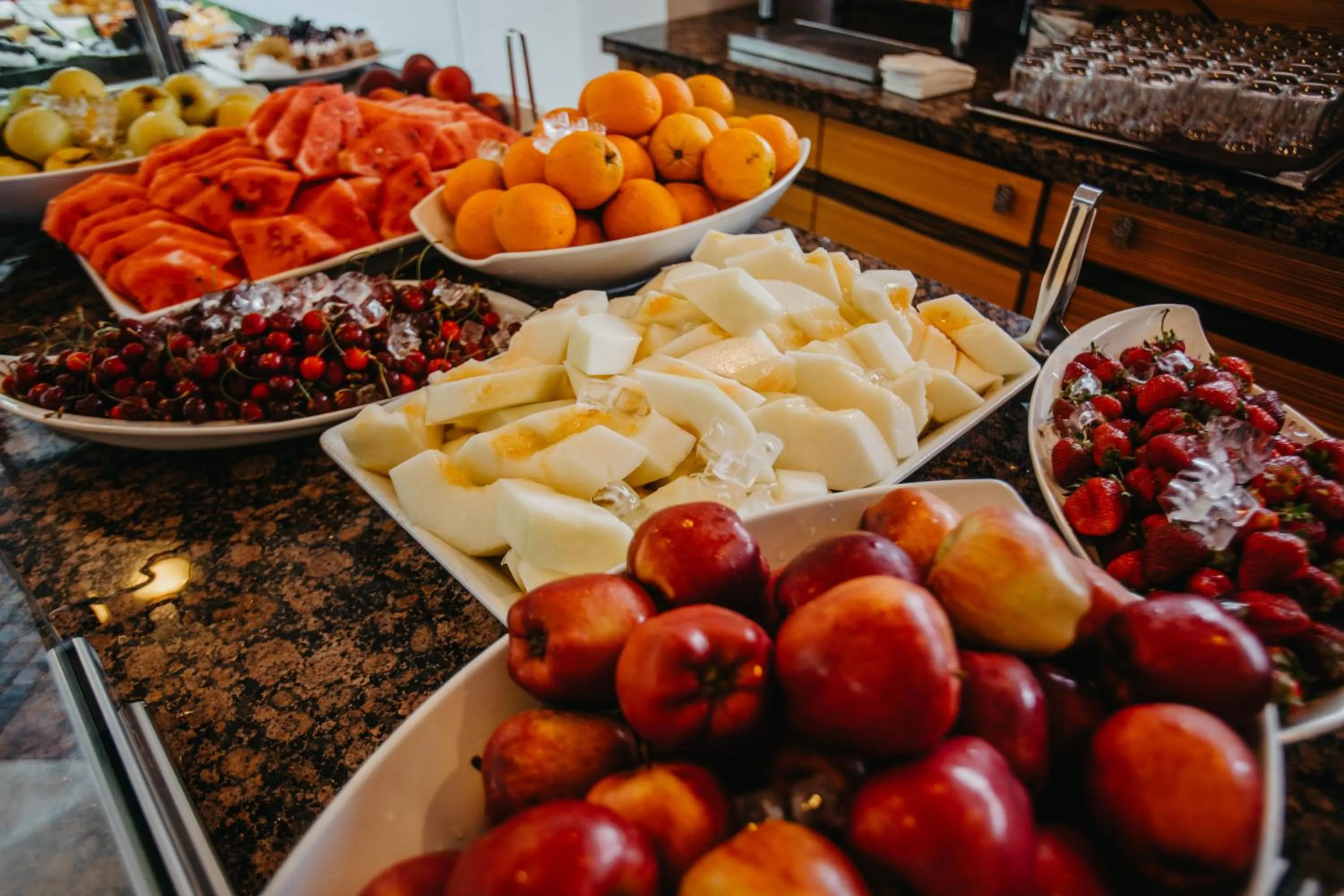 Food and drinks in Fame Beach Hotel