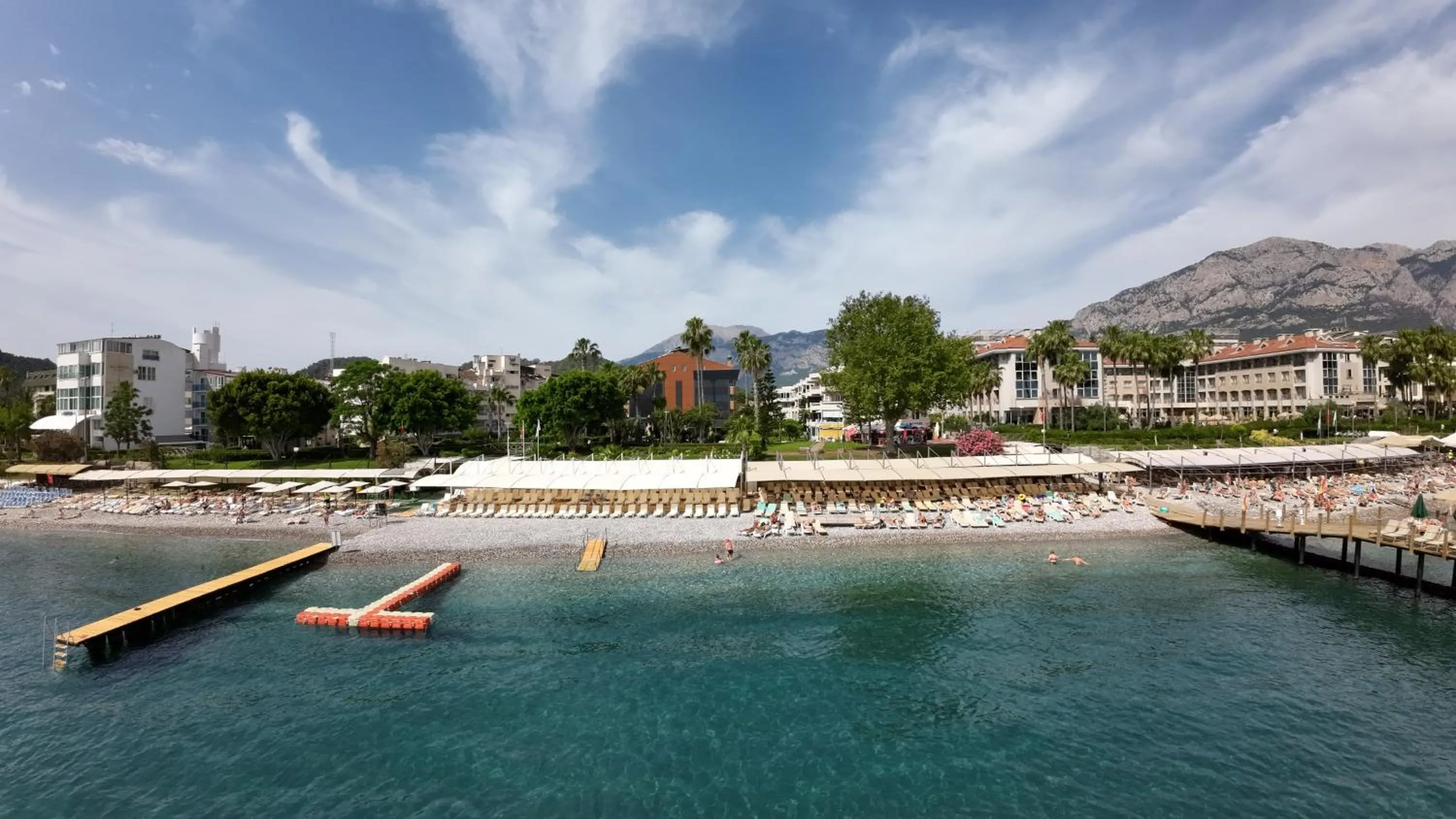 Beach in Fame Beach Hotel