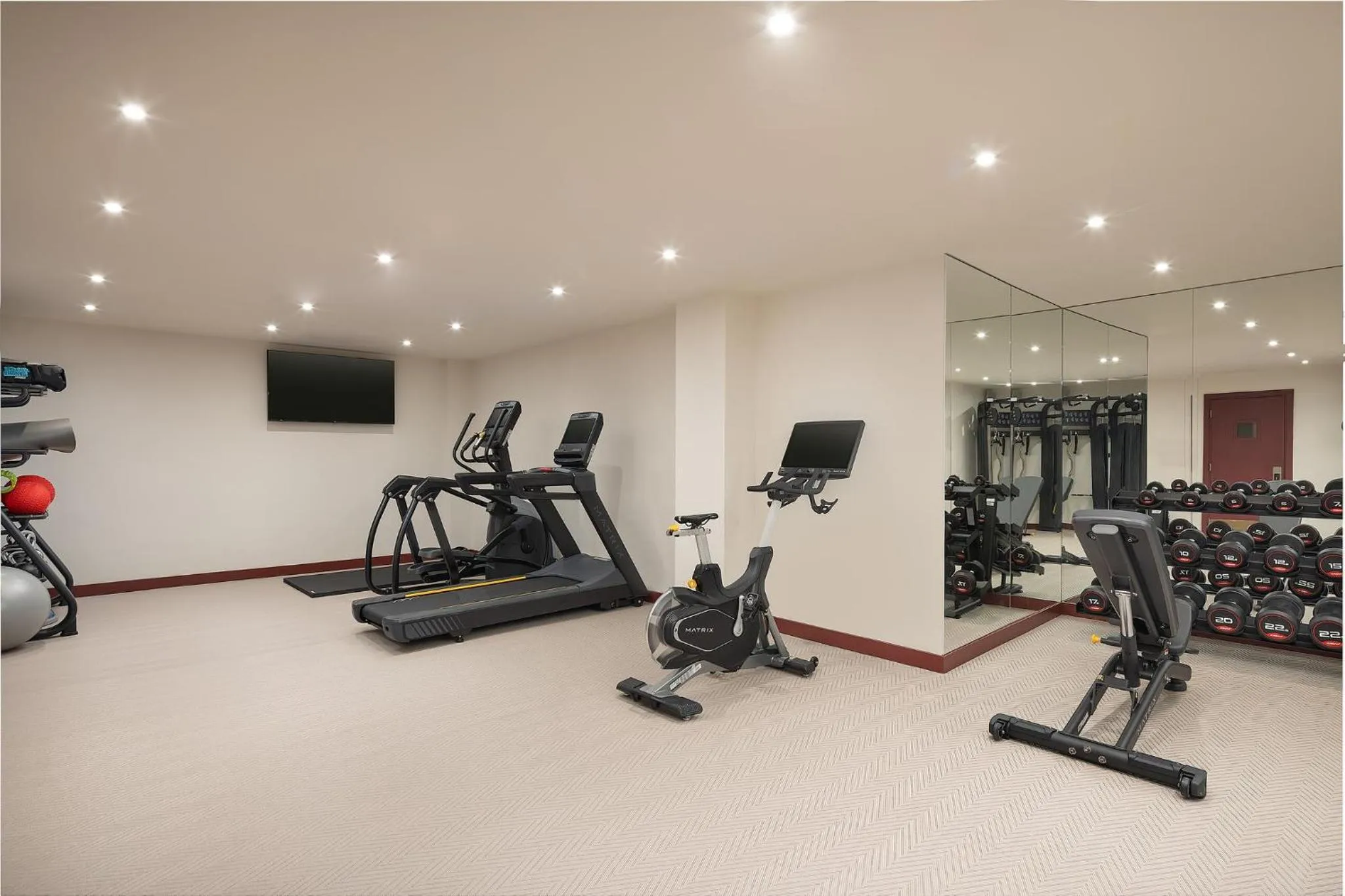 Fitness centre/facilities in The Welbeck Hotel by IHG