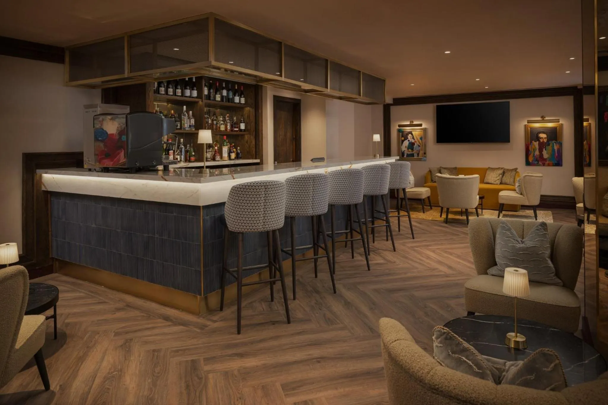 Lounge or bar in The Welbeck Hotel by IHG