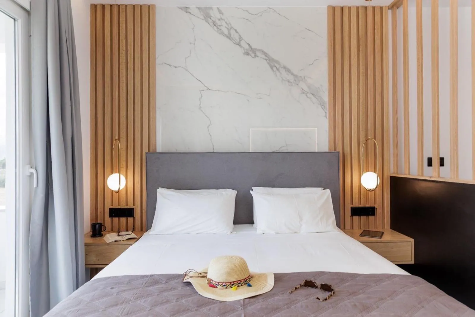 Bed in Asterias Studios