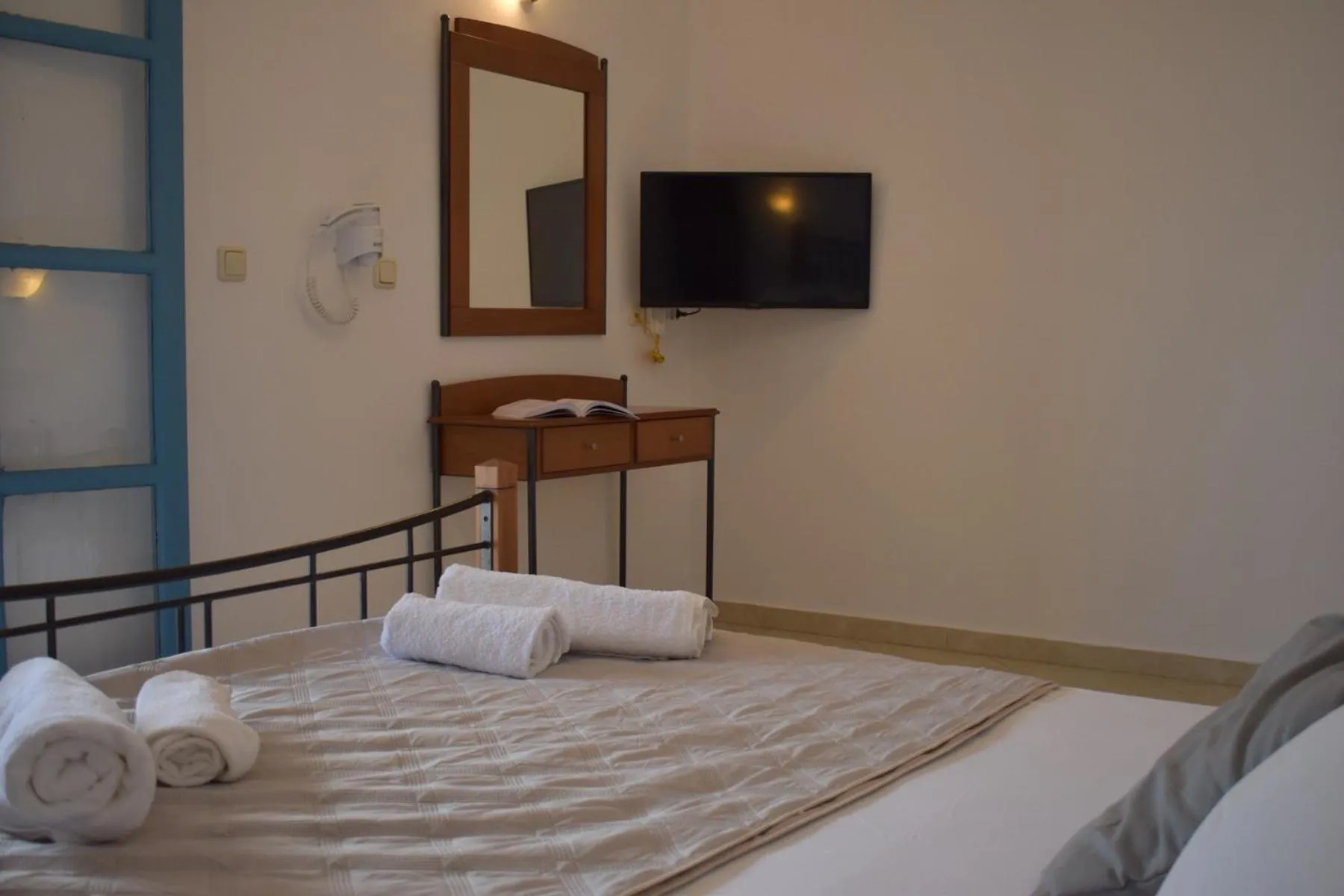 Bed in Asterias Studios