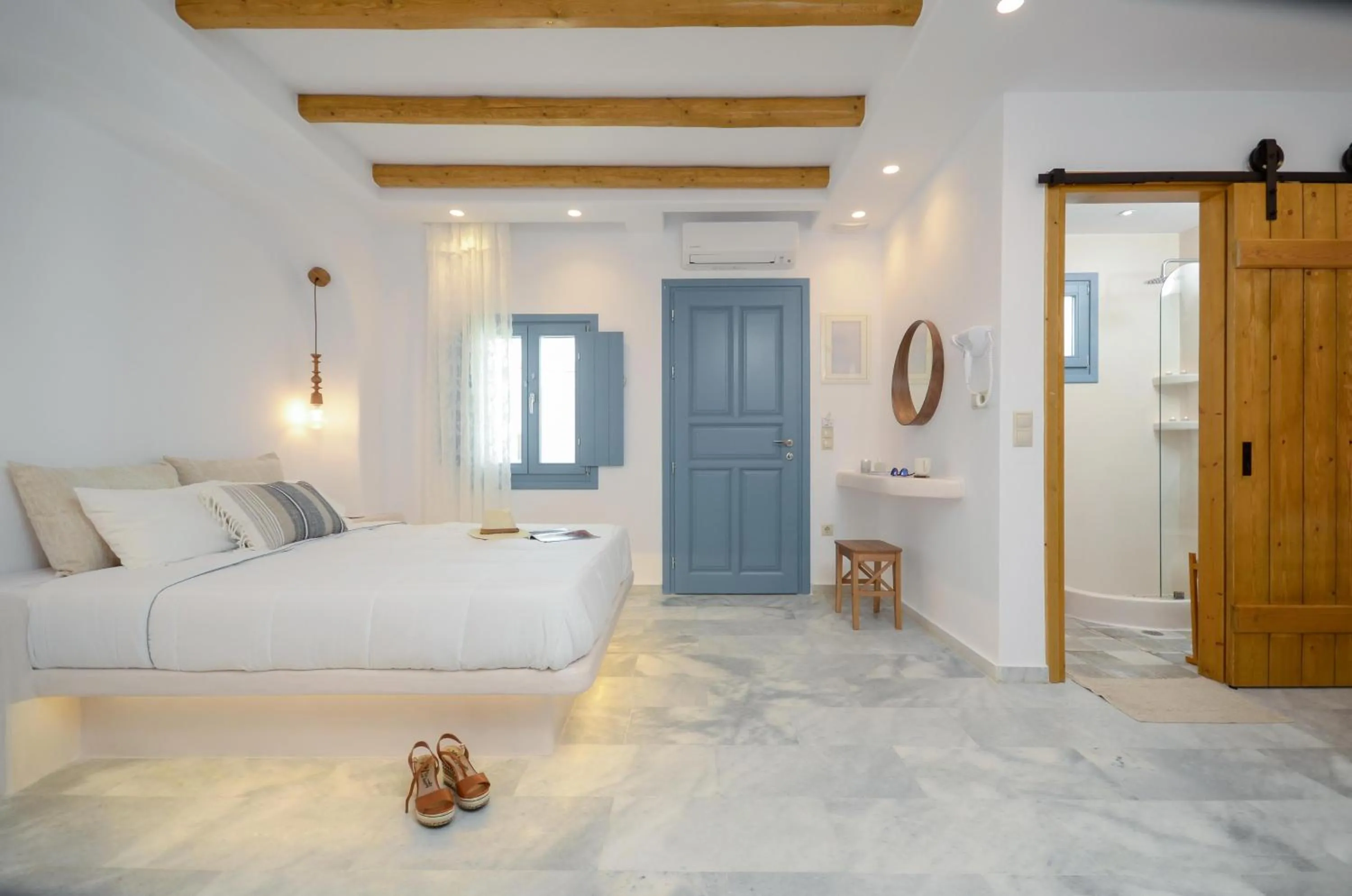 Bedroom, Bed in Asterias Studios