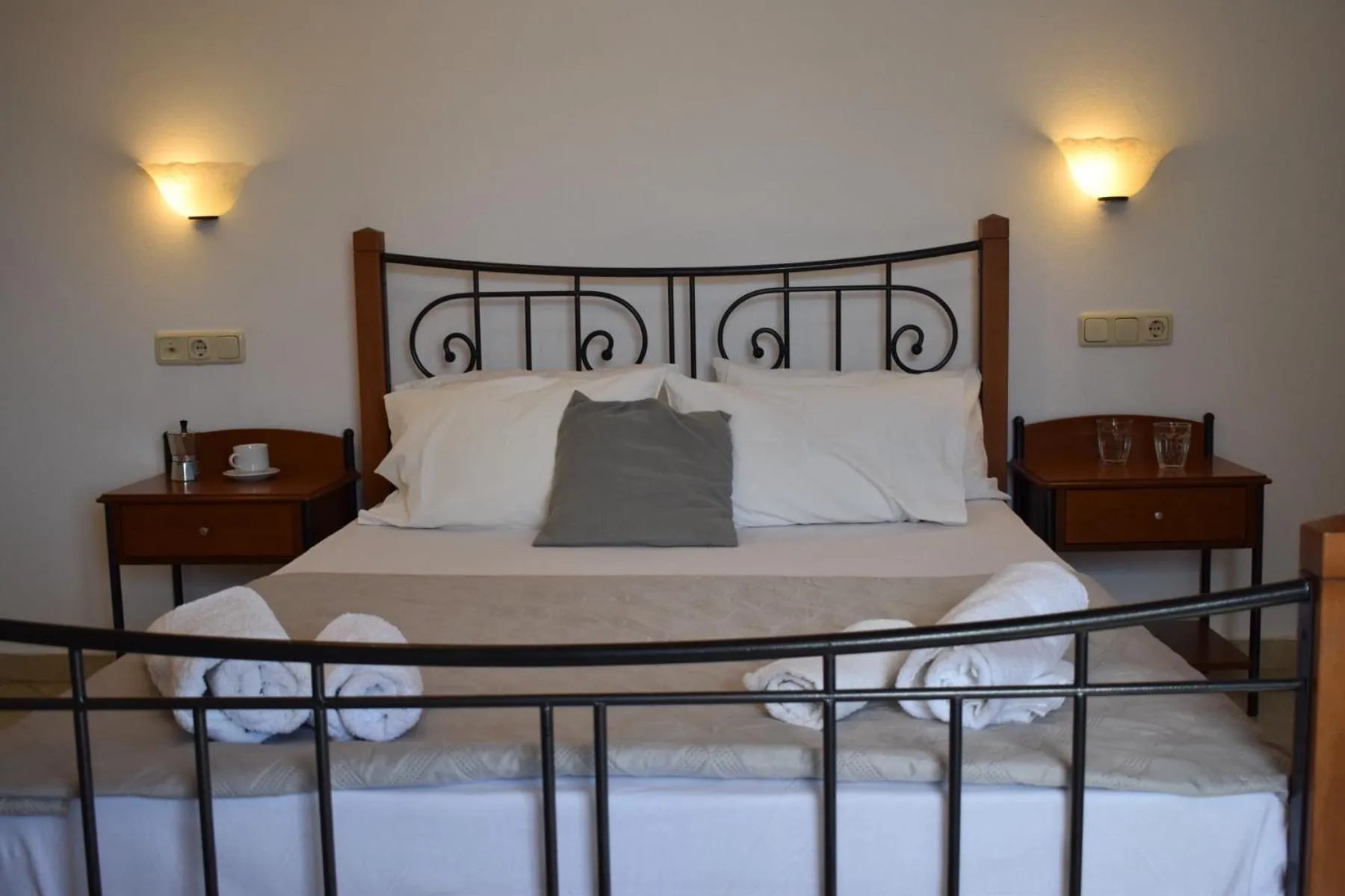 Bed in Asterias Studios