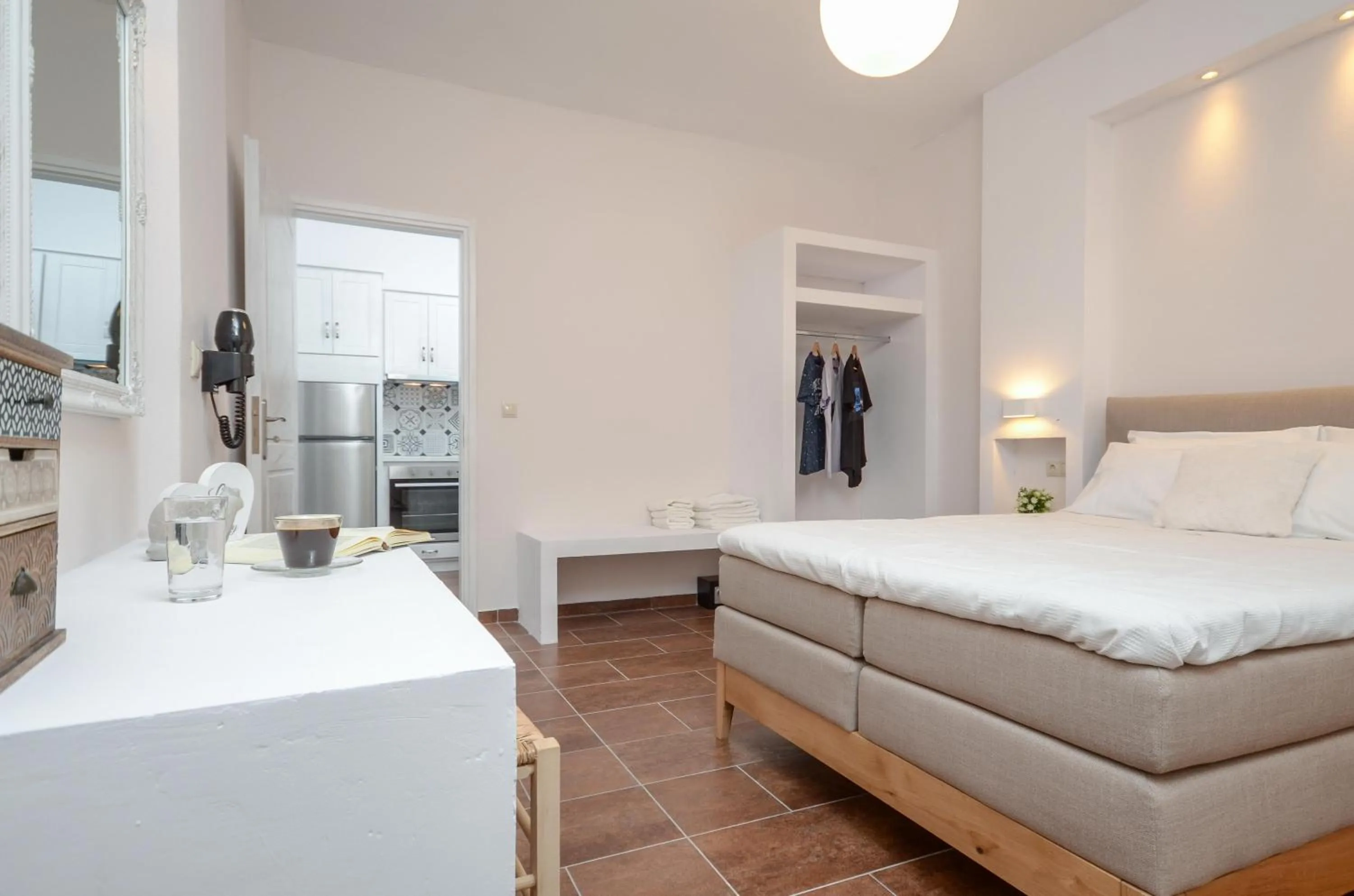 Bedroom, Bed in Asterias Studios