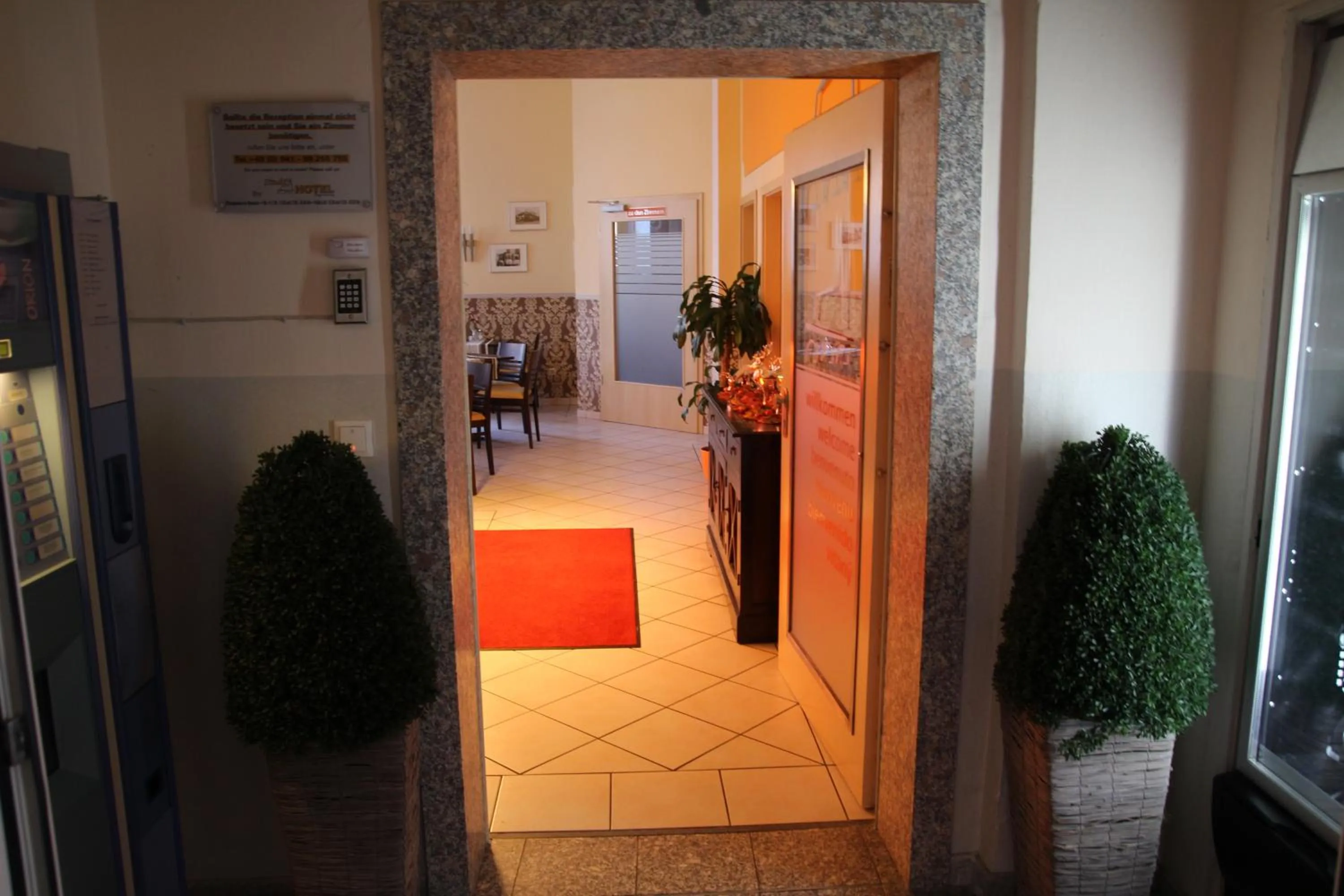 Lobby or reception in Stadthotel Regensburg