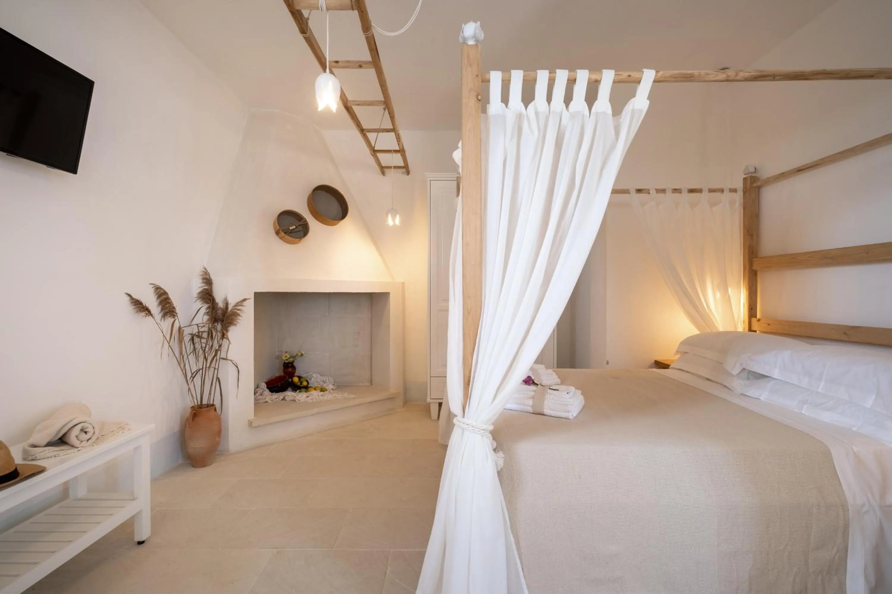 Bedroom, Bed in Masseria Rauccio