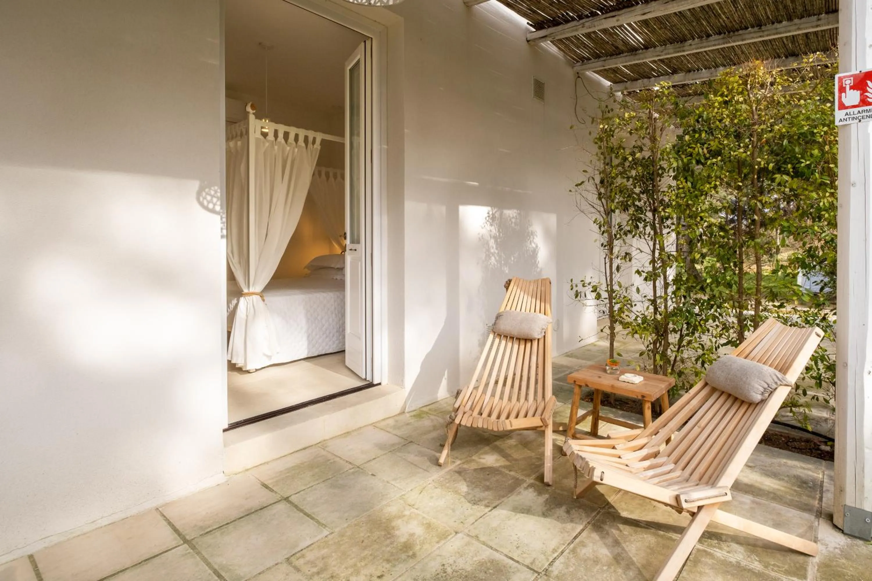 Patio in Masseria Rauccio