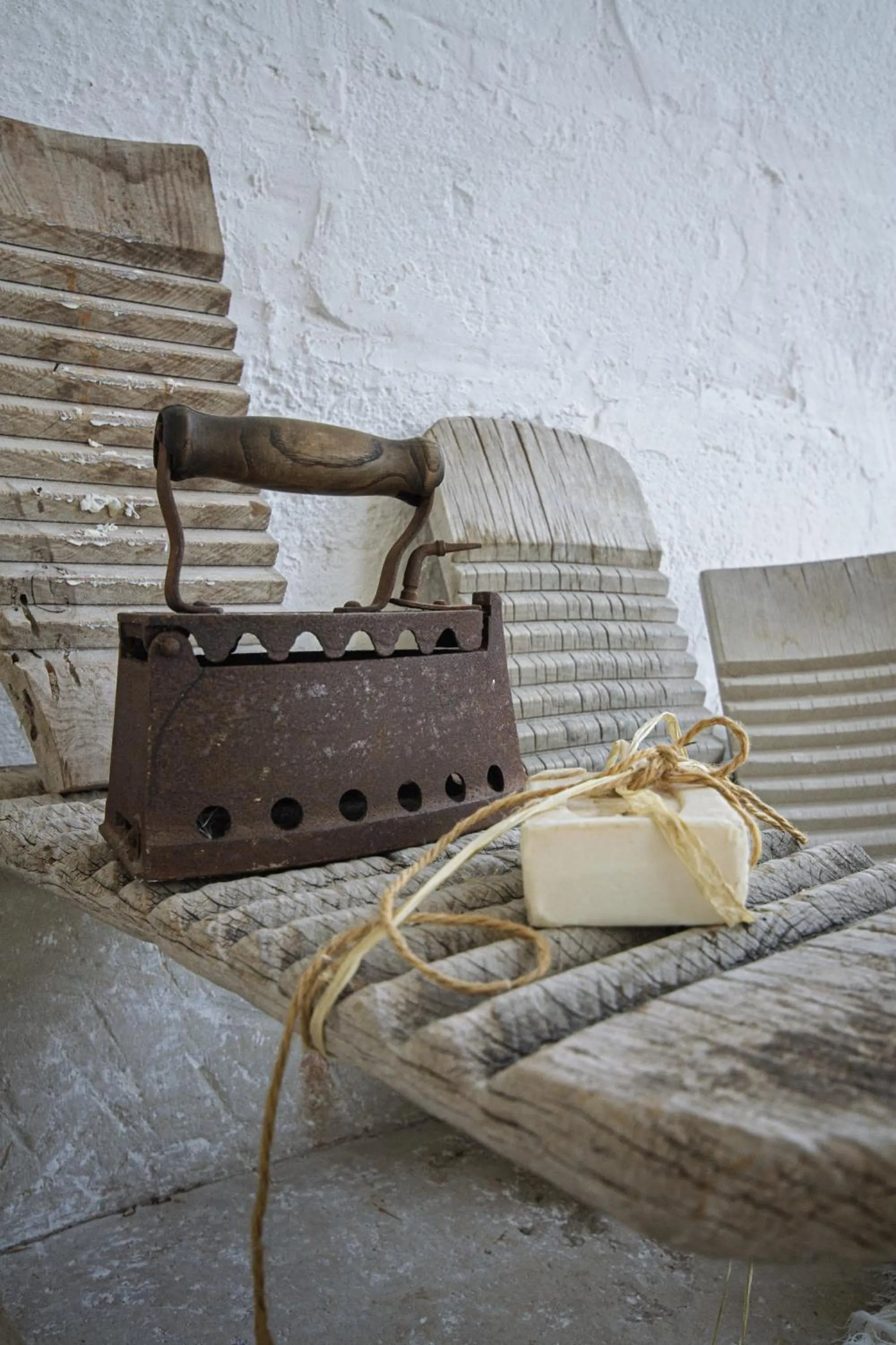 Decorative detail in Masseria Rauccio