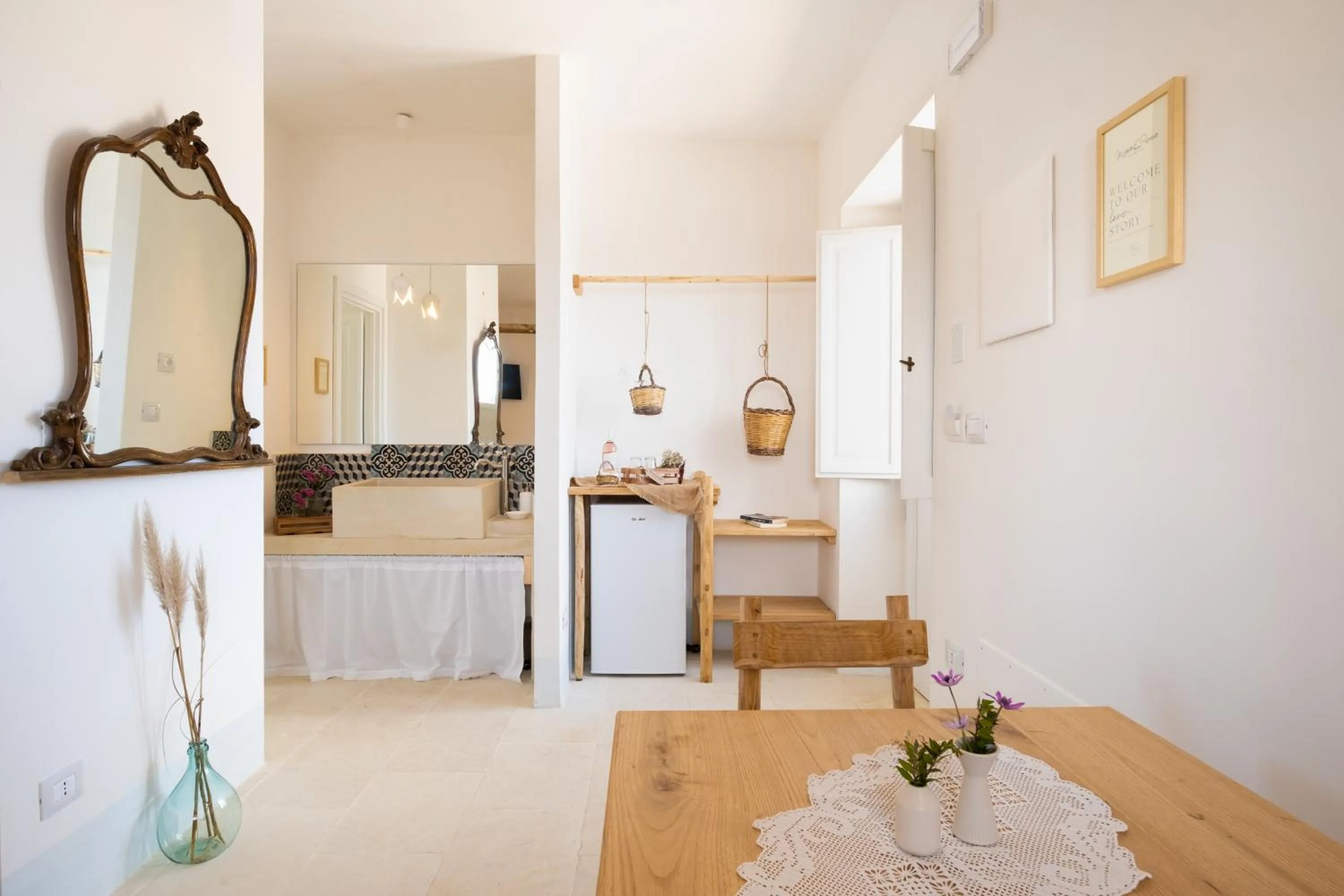 Decorative detail in Masseria Rauccio