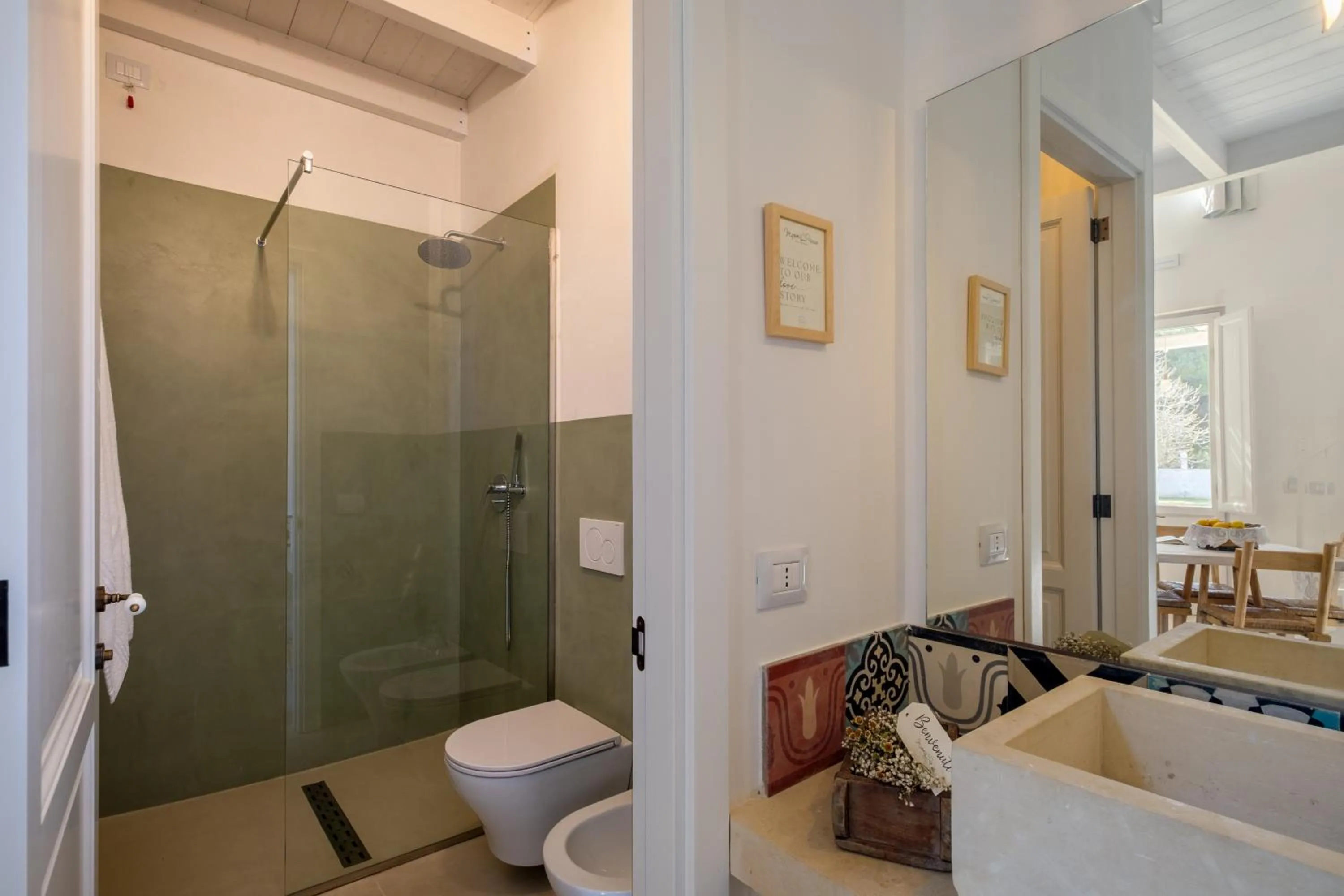 Bathroom in Masseria Rauccio