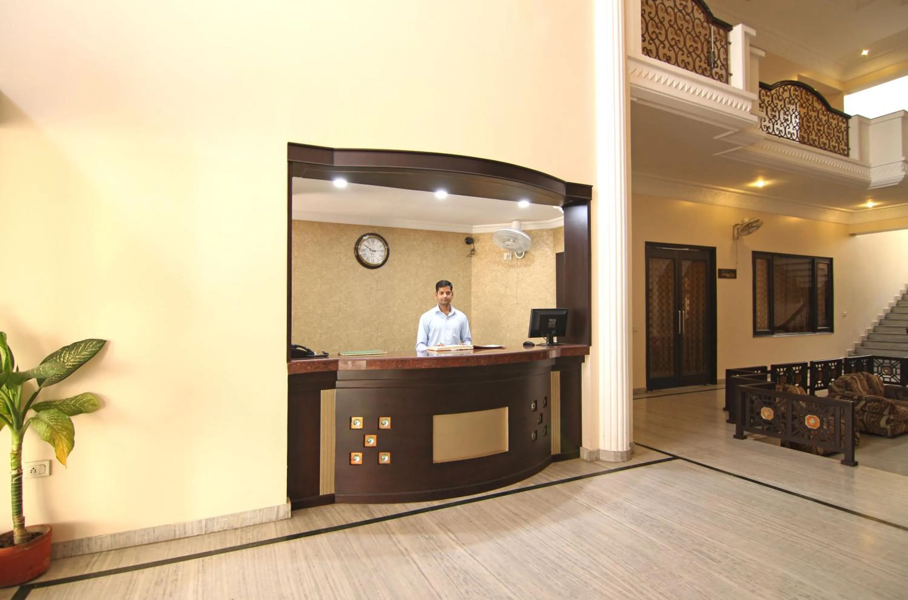 Lobby or reception in Le Grand Hotel