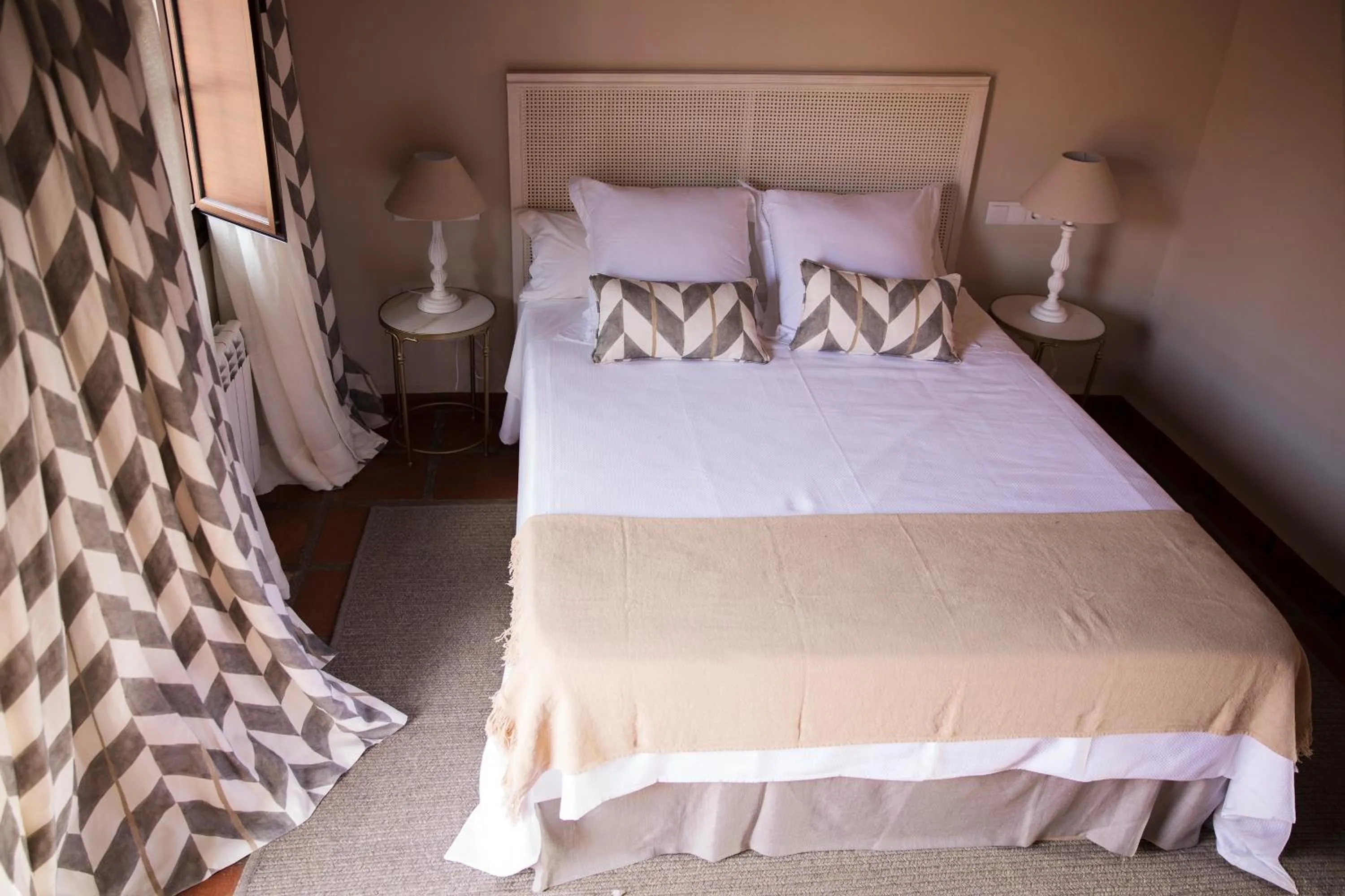 Bed in Hotel Rural Las Tejuelas