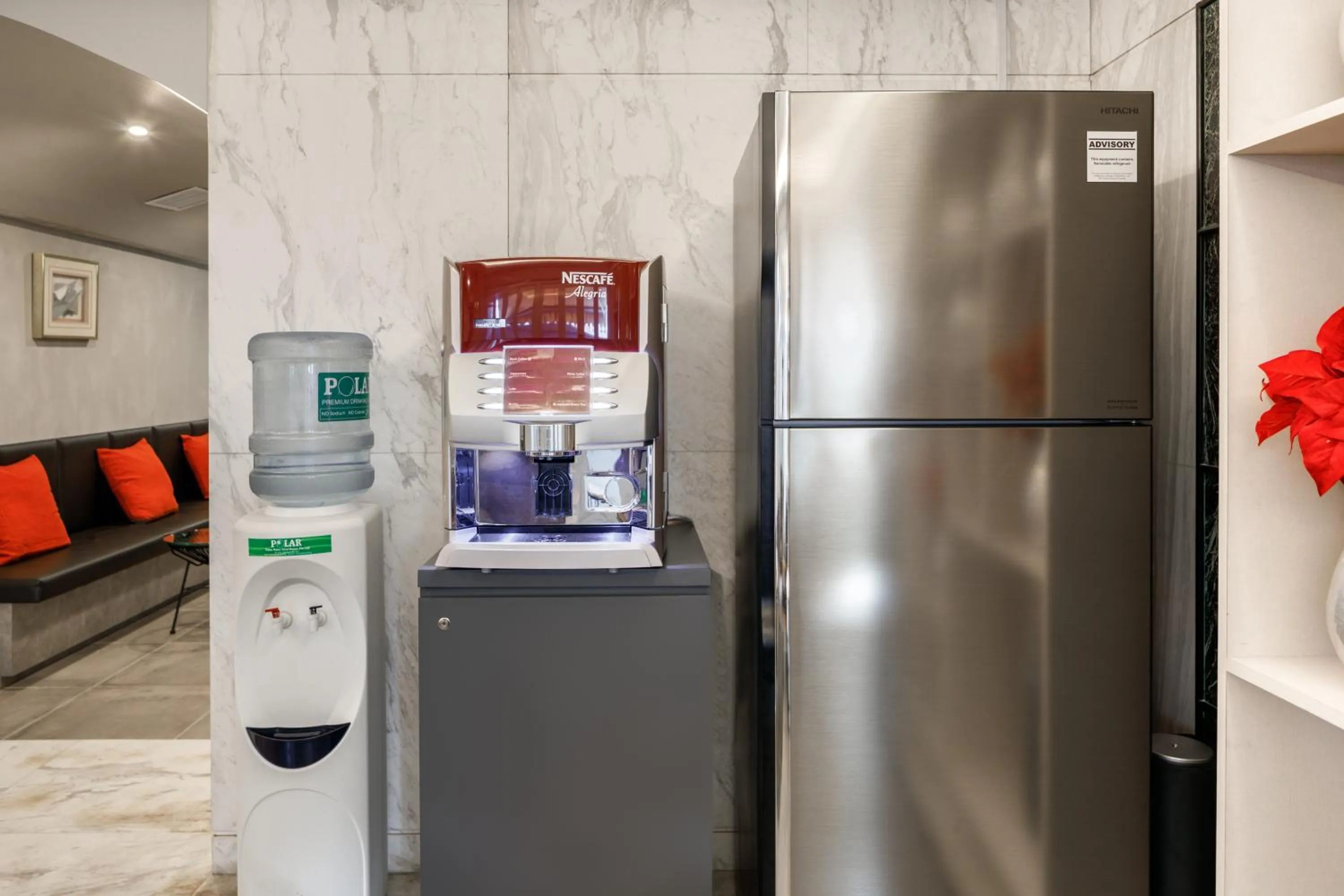 Seating area in Circular House