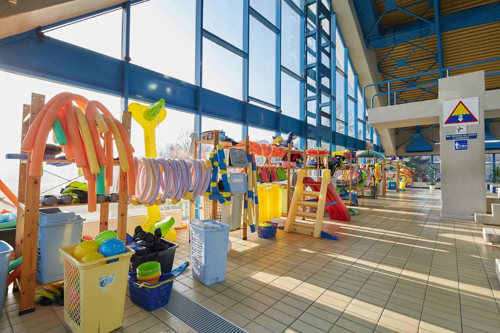 Swimming pool in Hotel Włókniarz