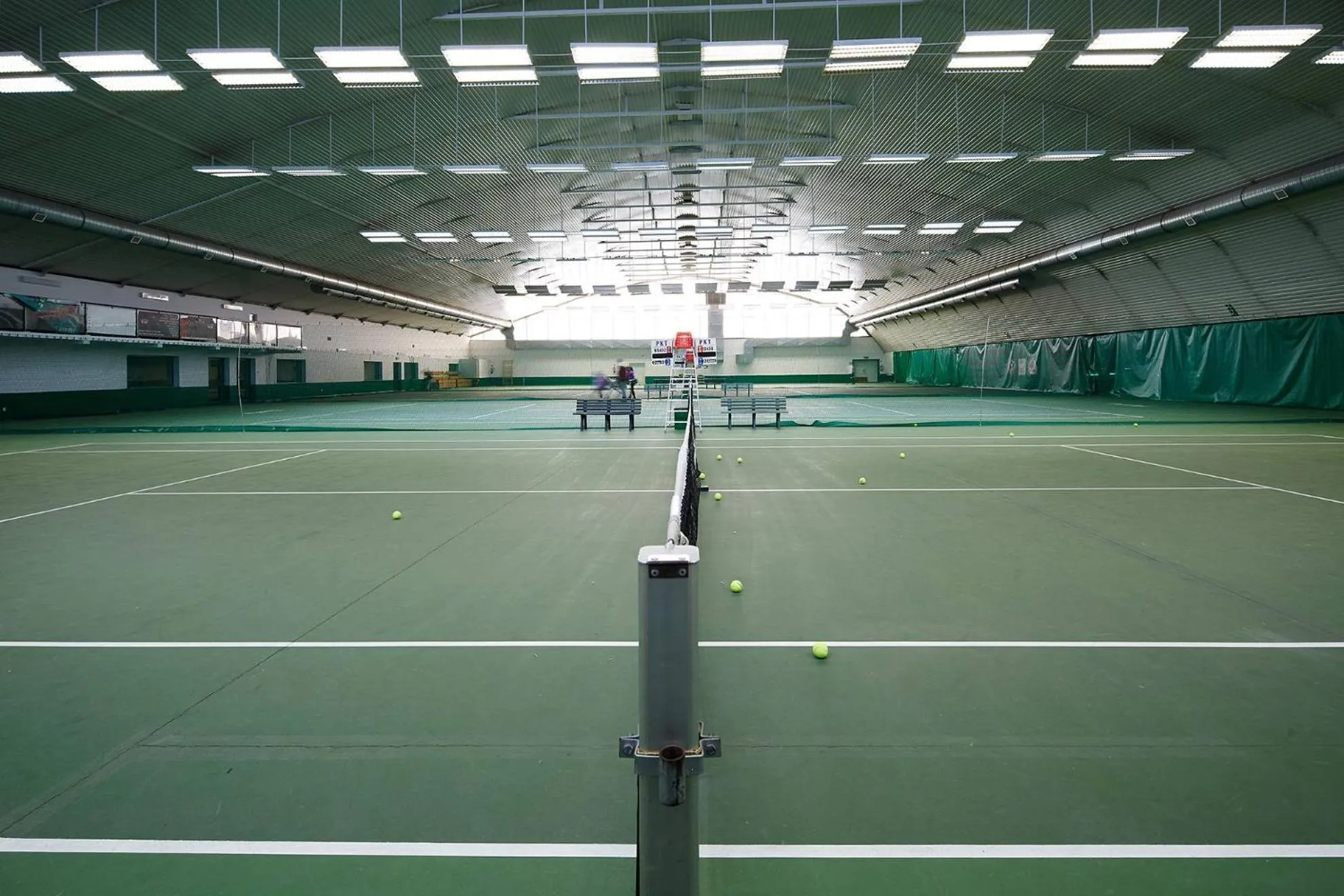 Tennis court in Hotel Włókniarz
