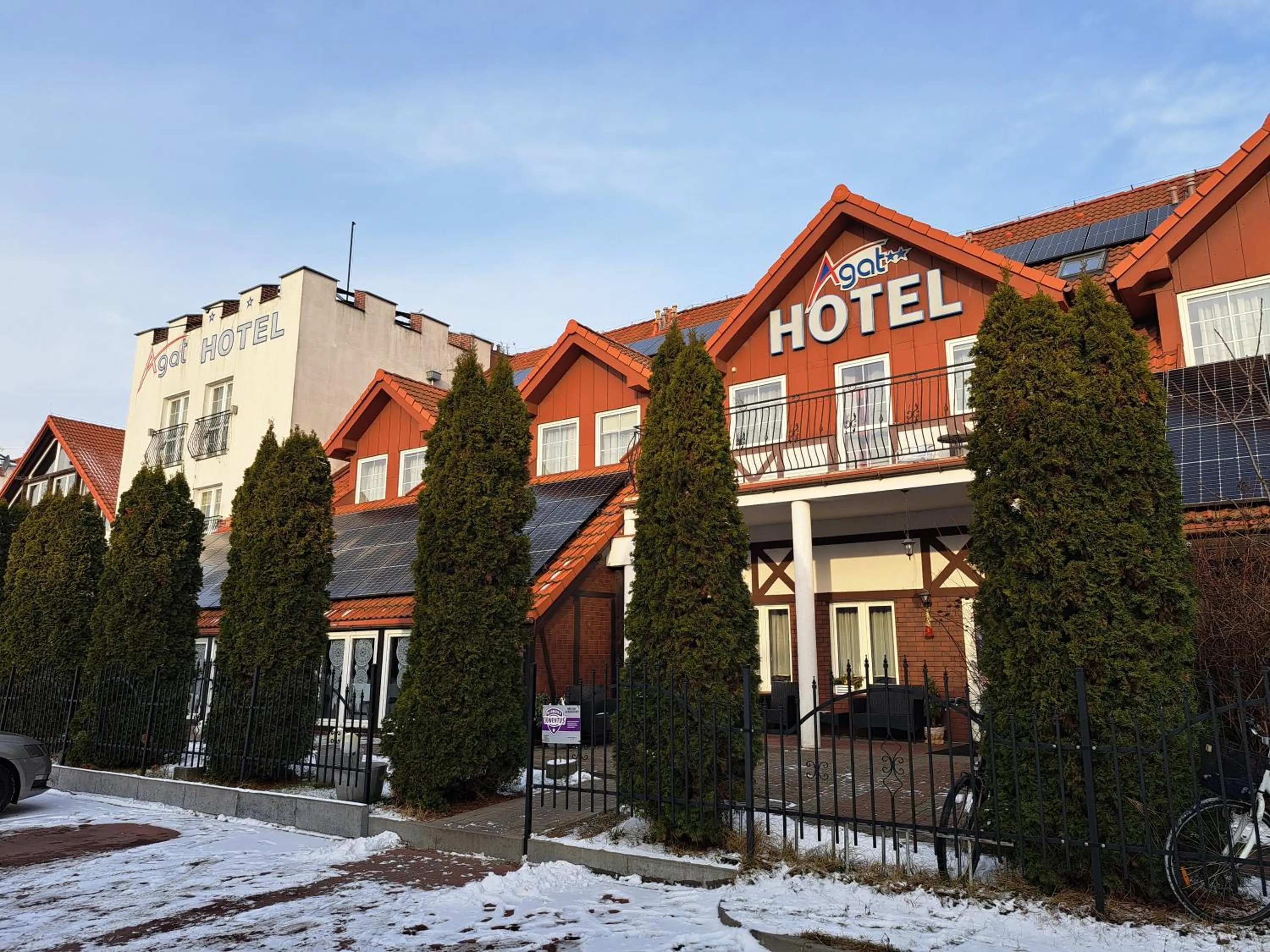 Property building in Hotel Agat & SPA