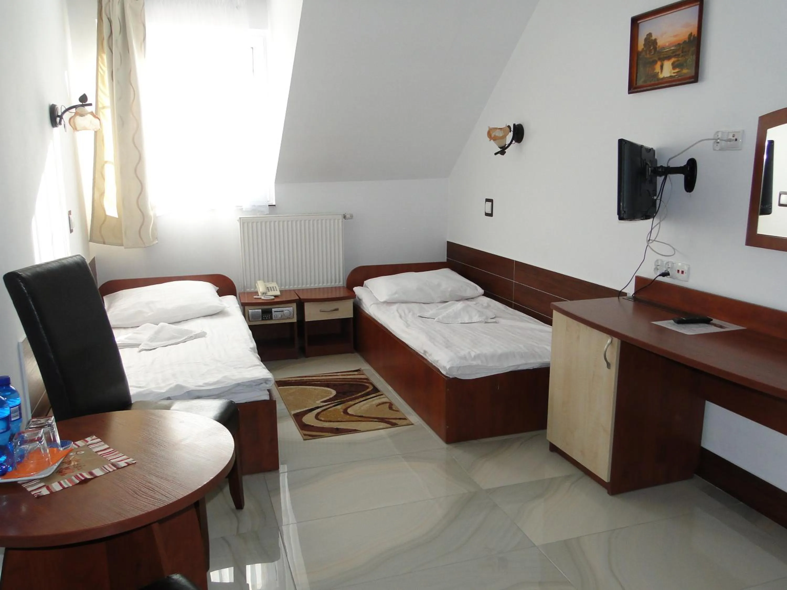 Photo of the whole room, Bed in Hotel Agat & SPA