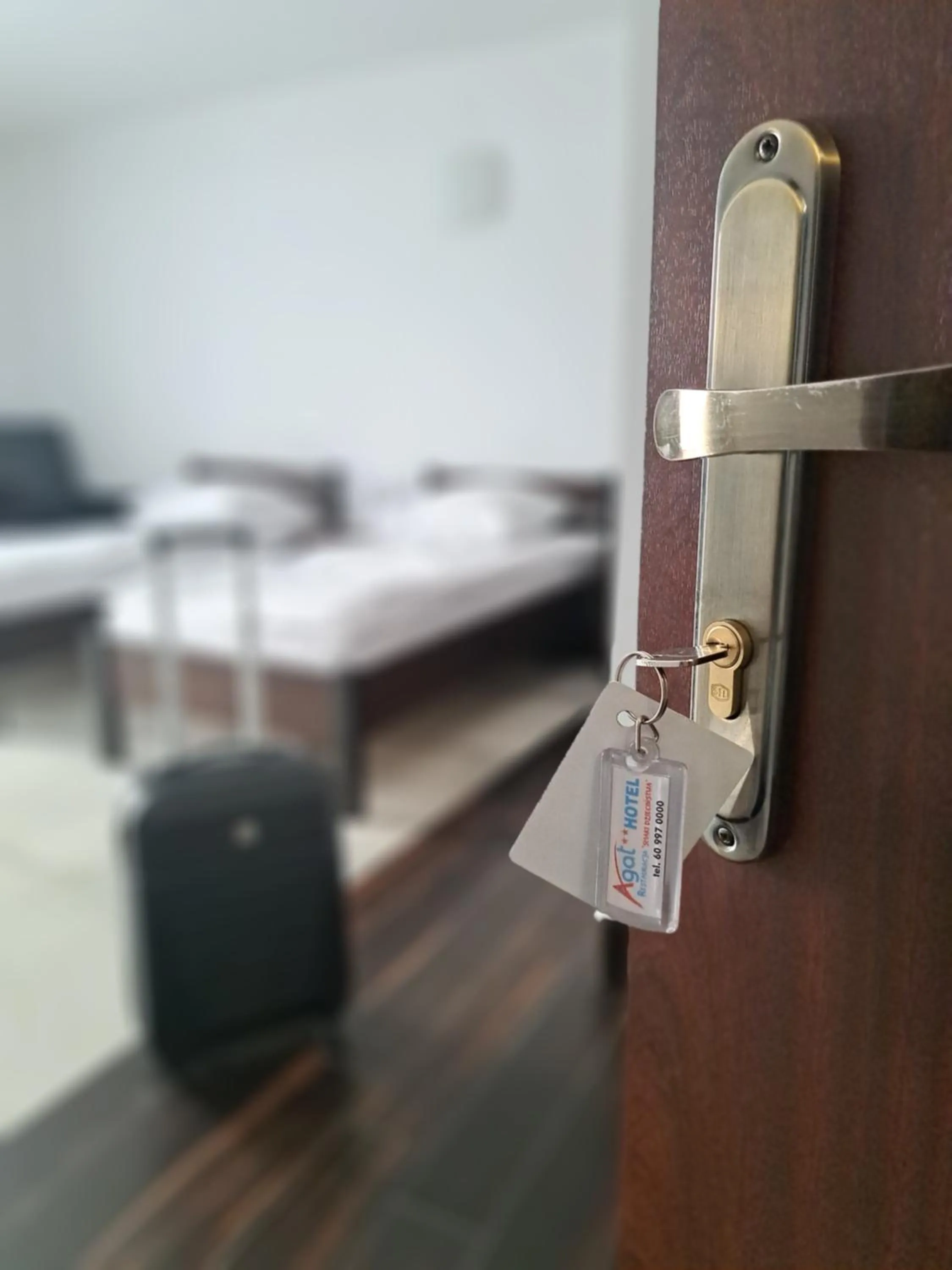 Photo of the whole room, Bed in Hotel Agat & SPA