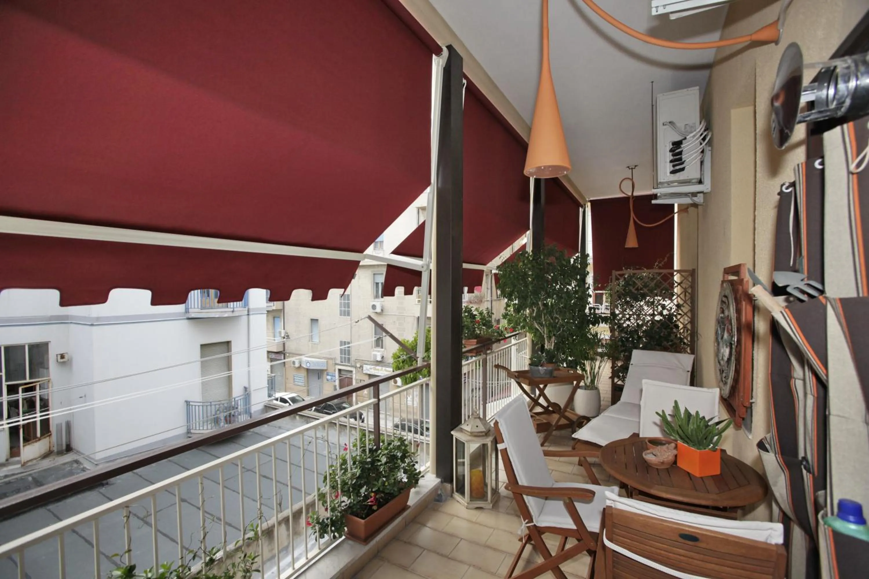 Balcony/Terrace in B&B Milu'