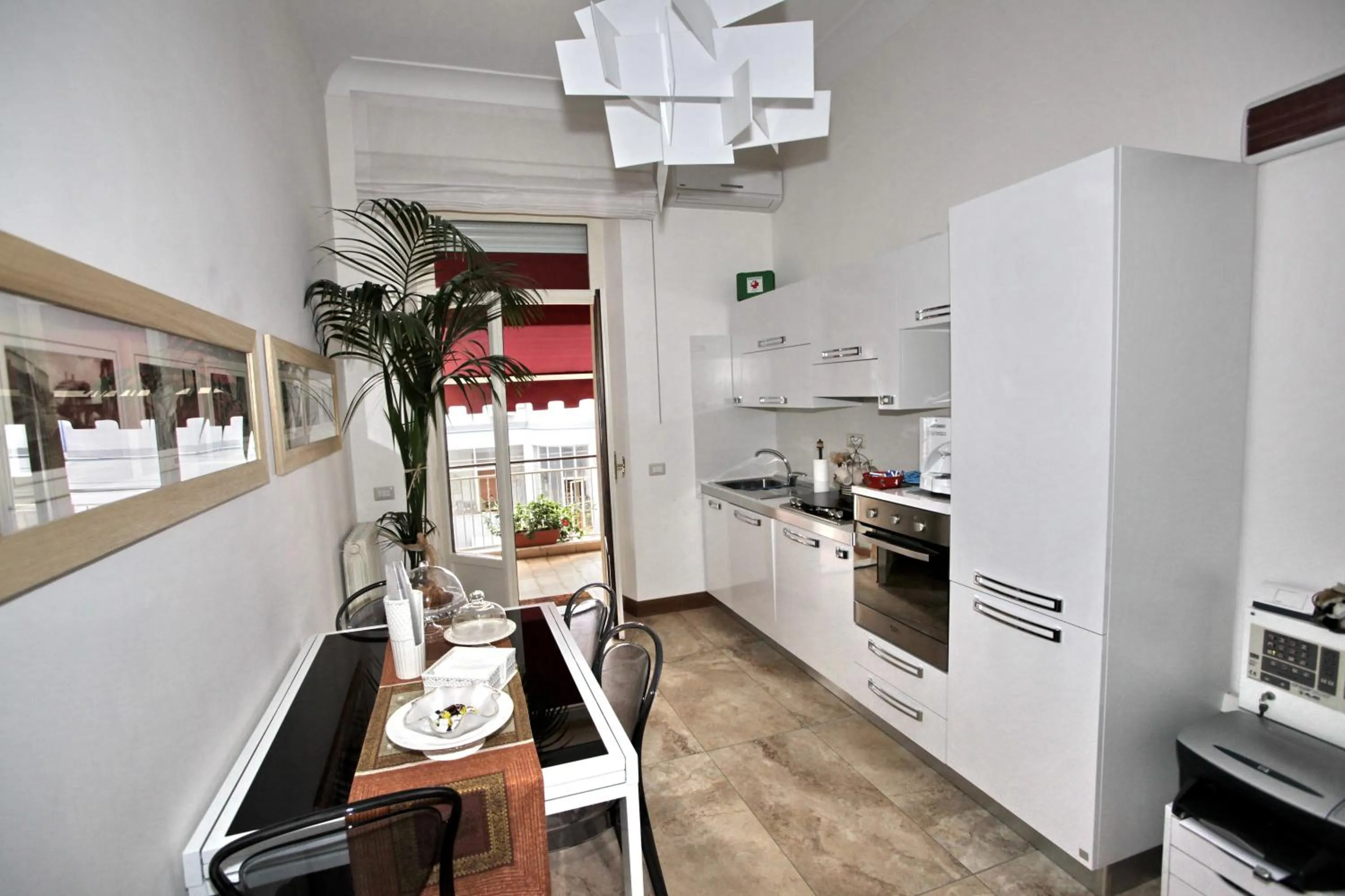 Dining area in B&B Milu'