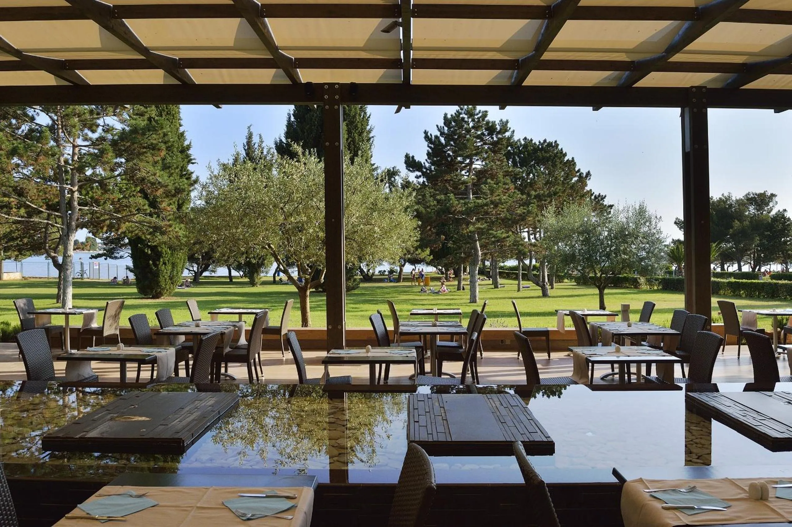 Restaurant/places to eat in Hotel Materada Plava Laguna