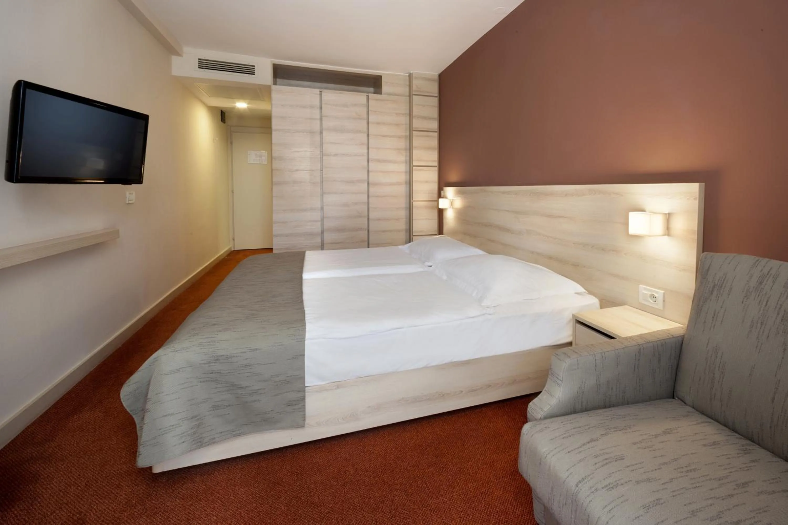 Bed in Hotel Materada Plava Laguna