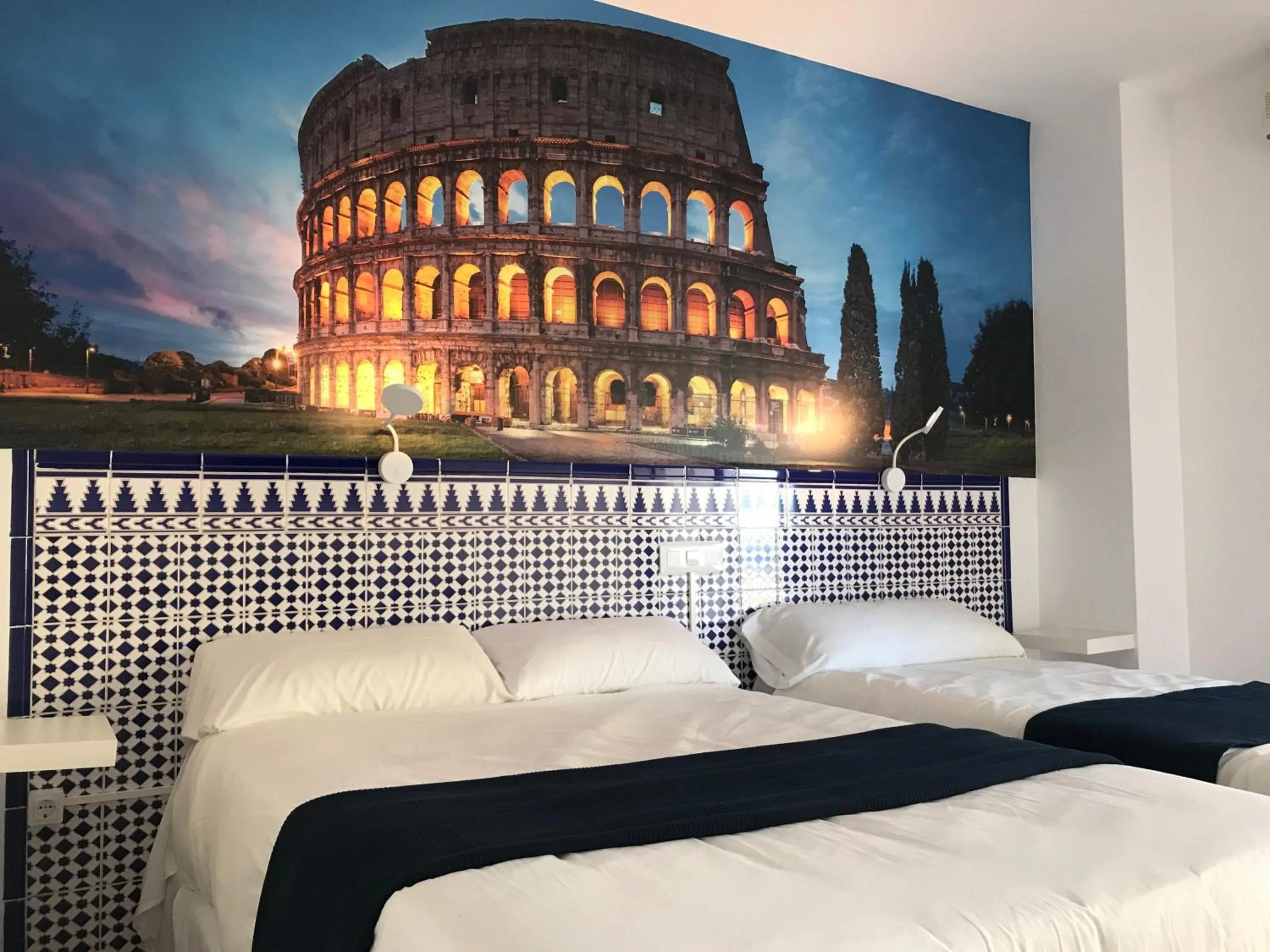 Bed in Hotel Playa San Cristóbal