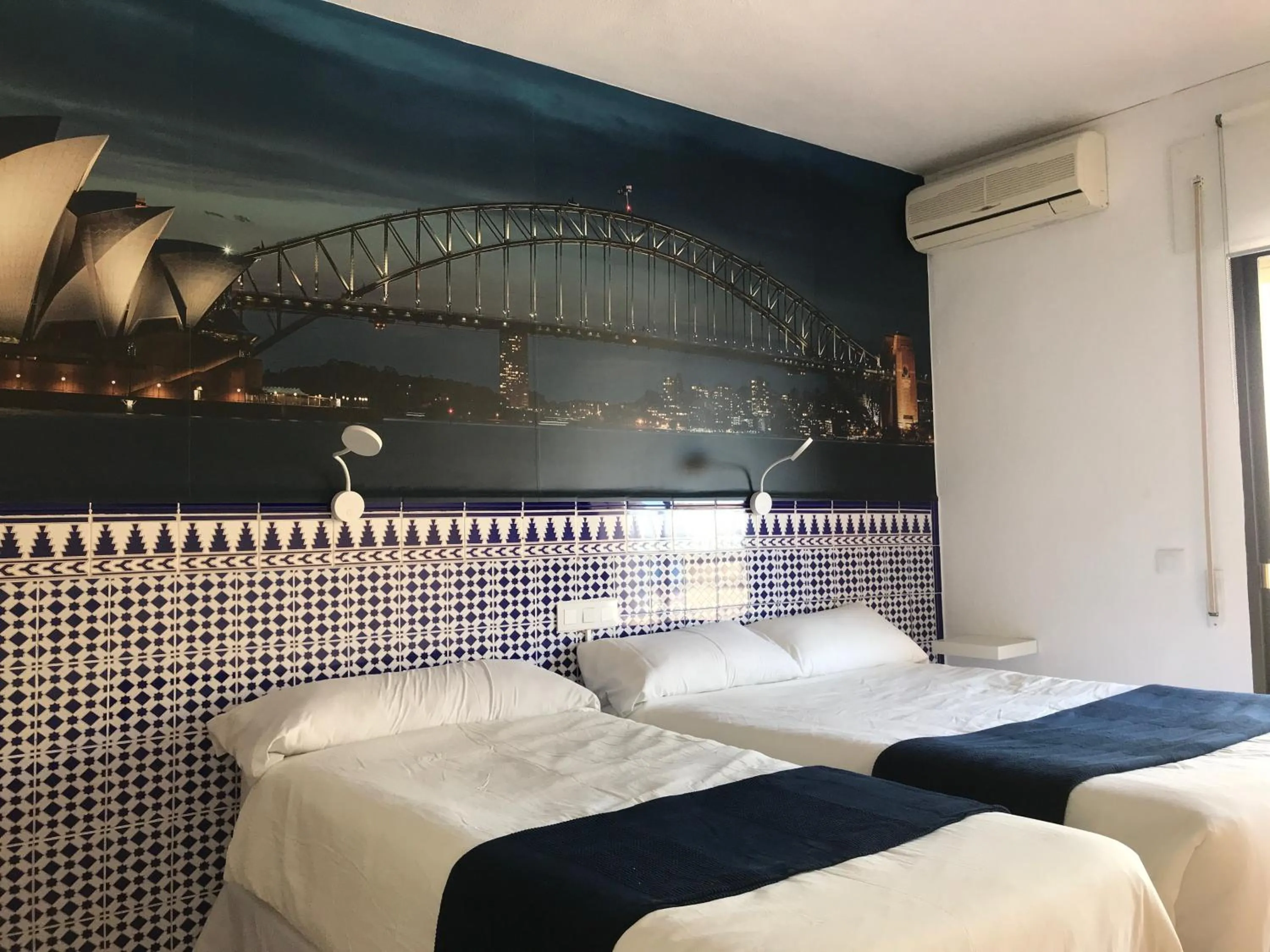 Bed in Hotel Playa San Cristóbal