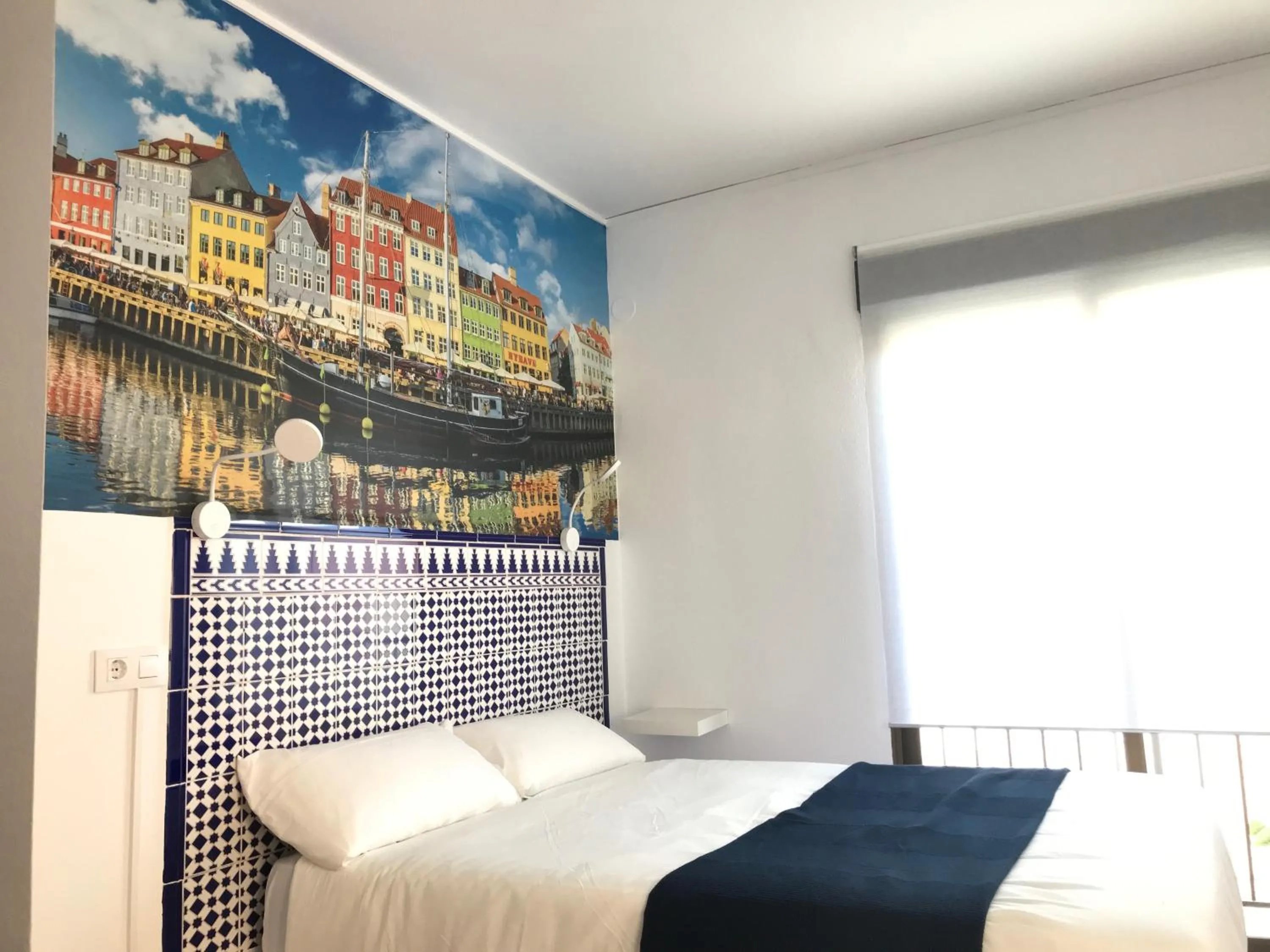 Bed in Hotel Playa San Cristóbal