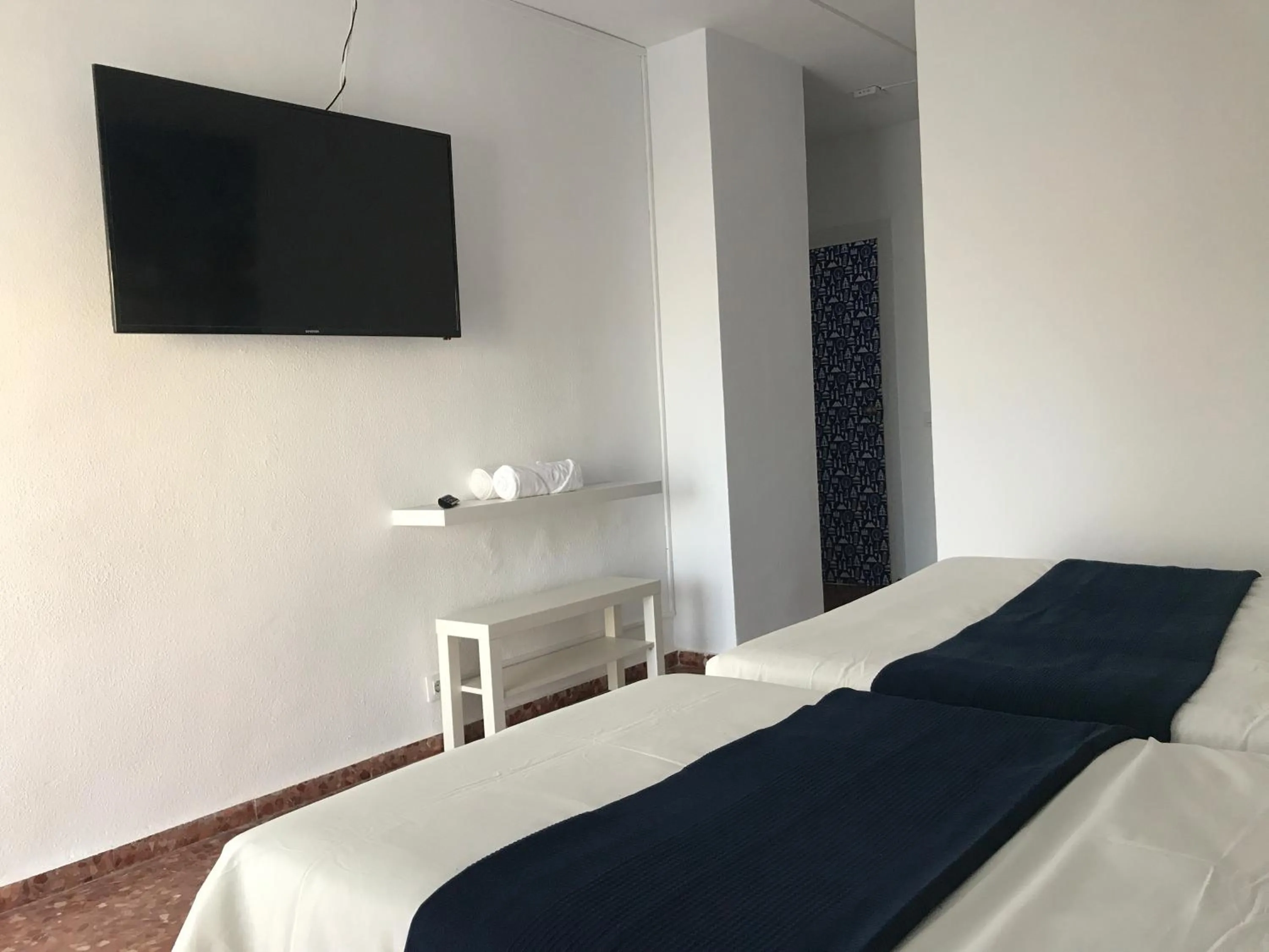 Bed in Hotel Playa San Cristóbal