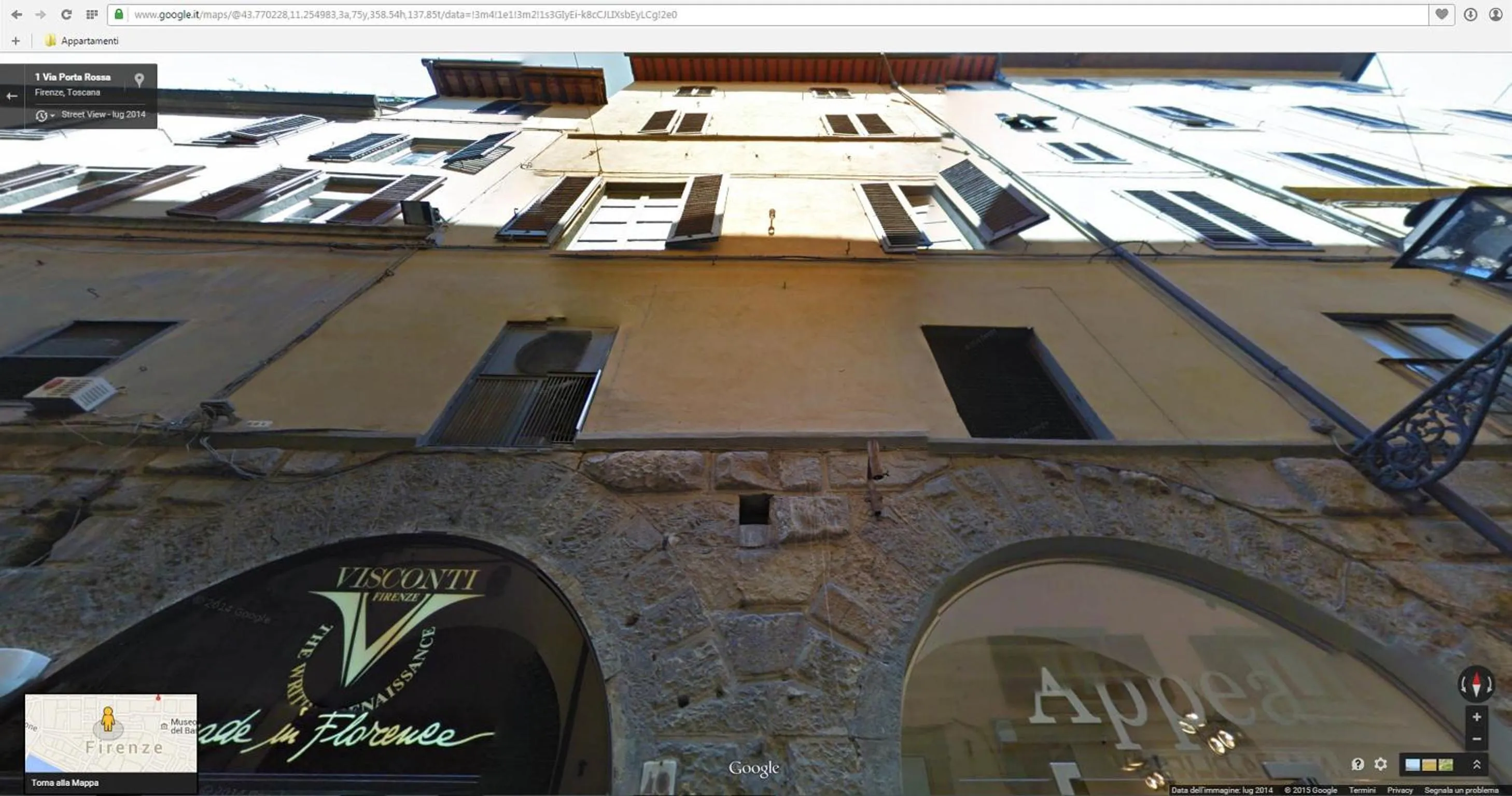 Facade/entrance in Yome - Your Home in Florence