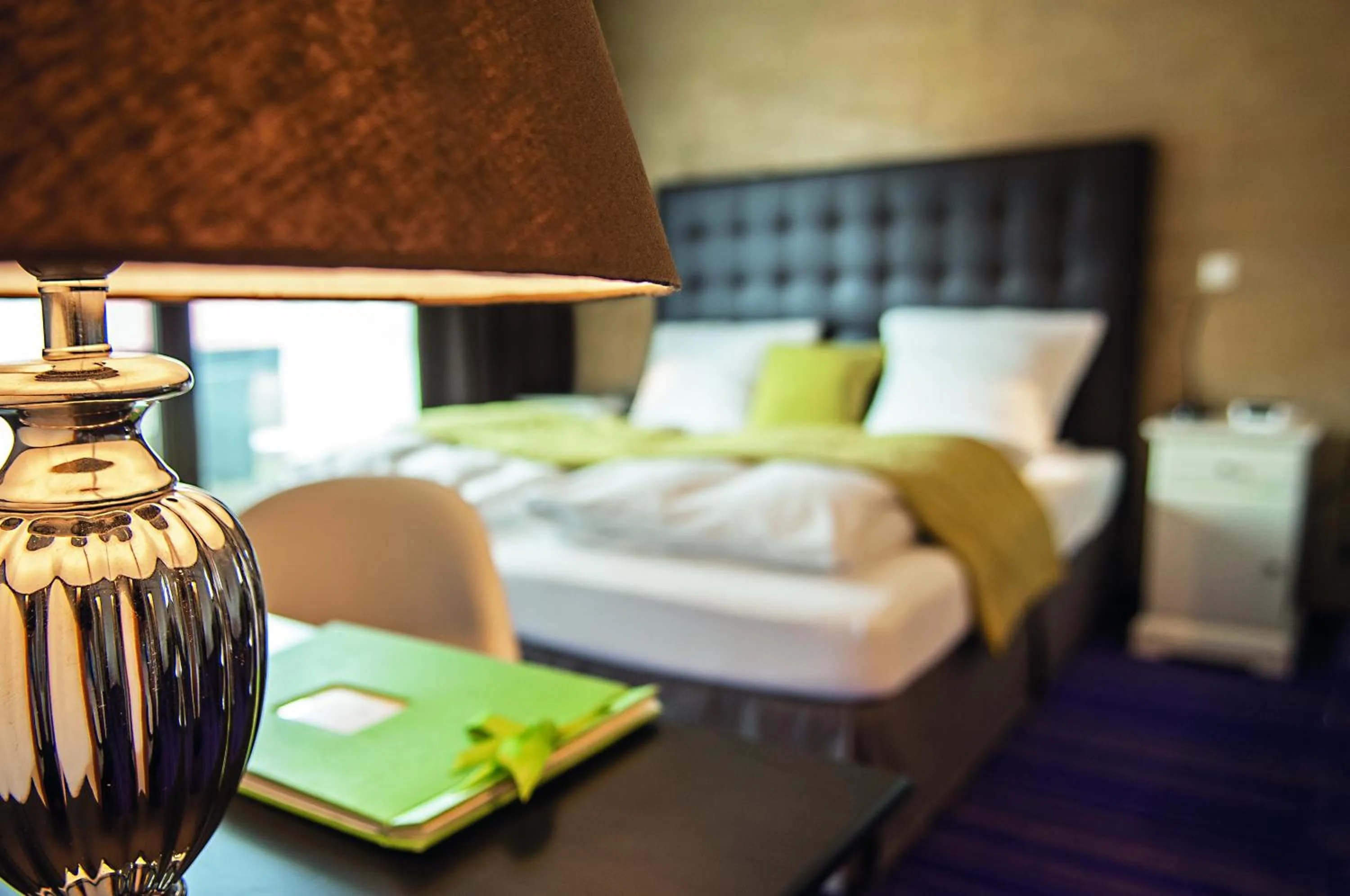 Decorative detail, Bed in Hotel zum See