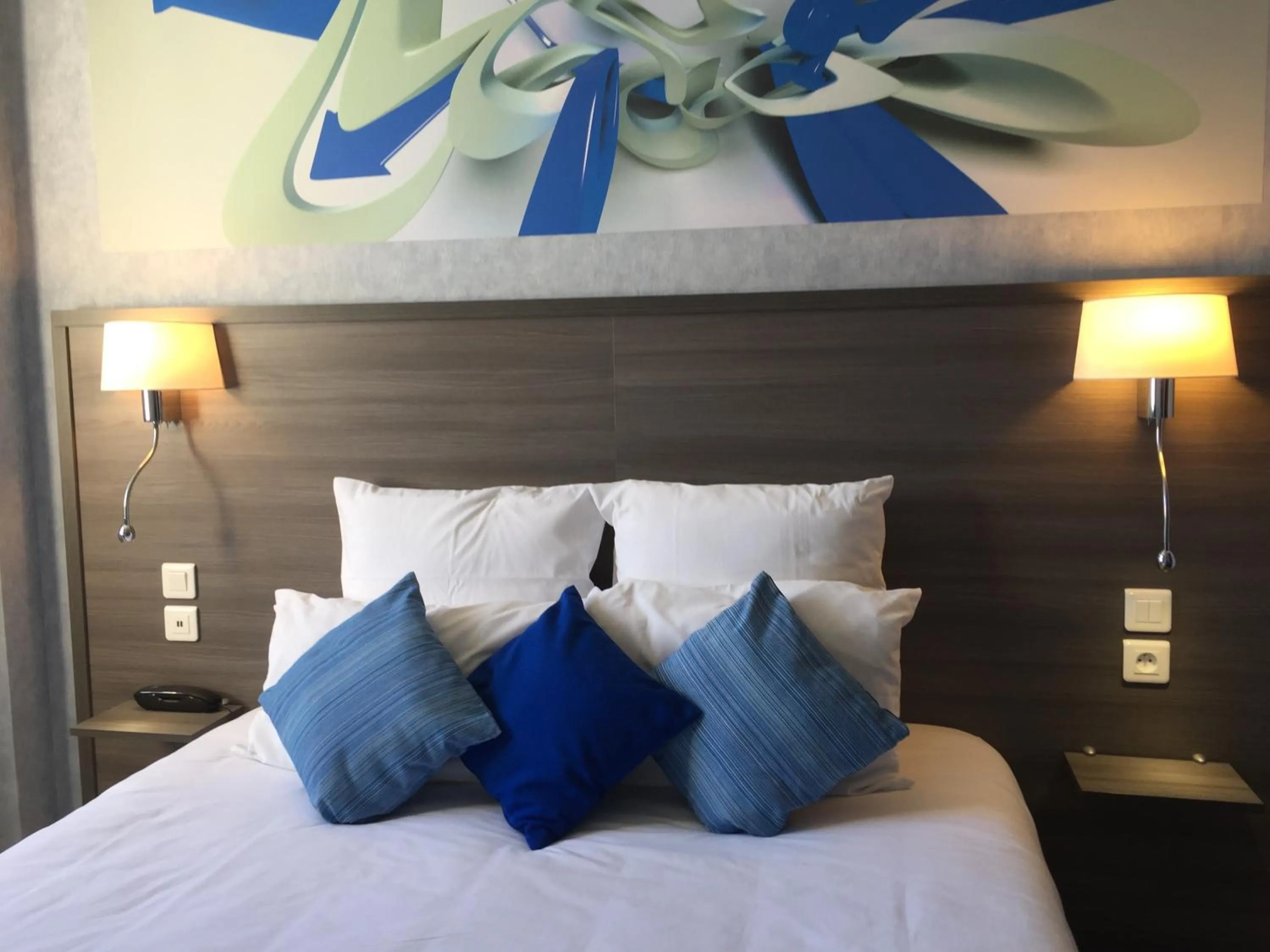 Bed in Hôtel de L'Avenue