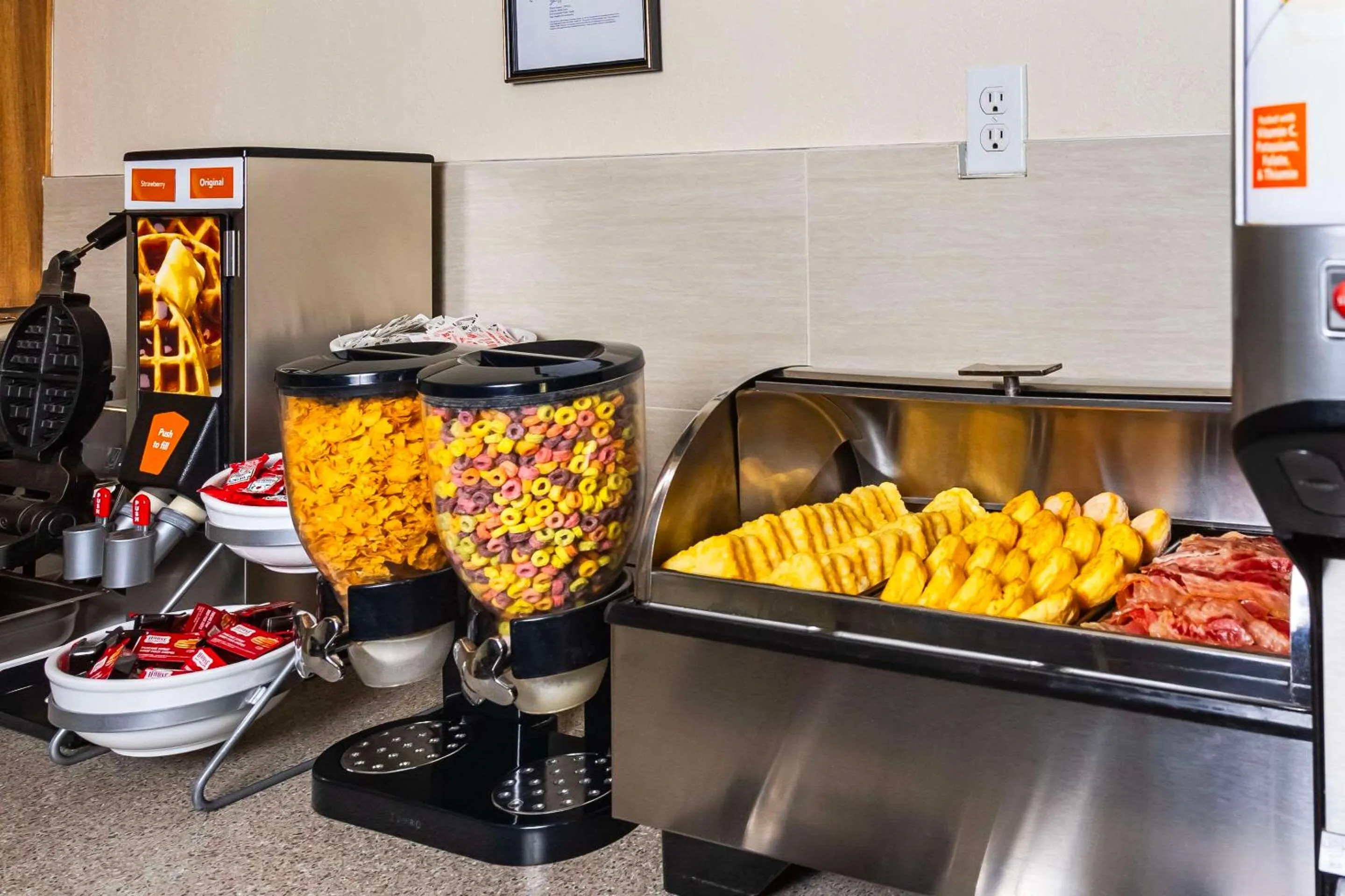 Breakfast in Rodeway Inn