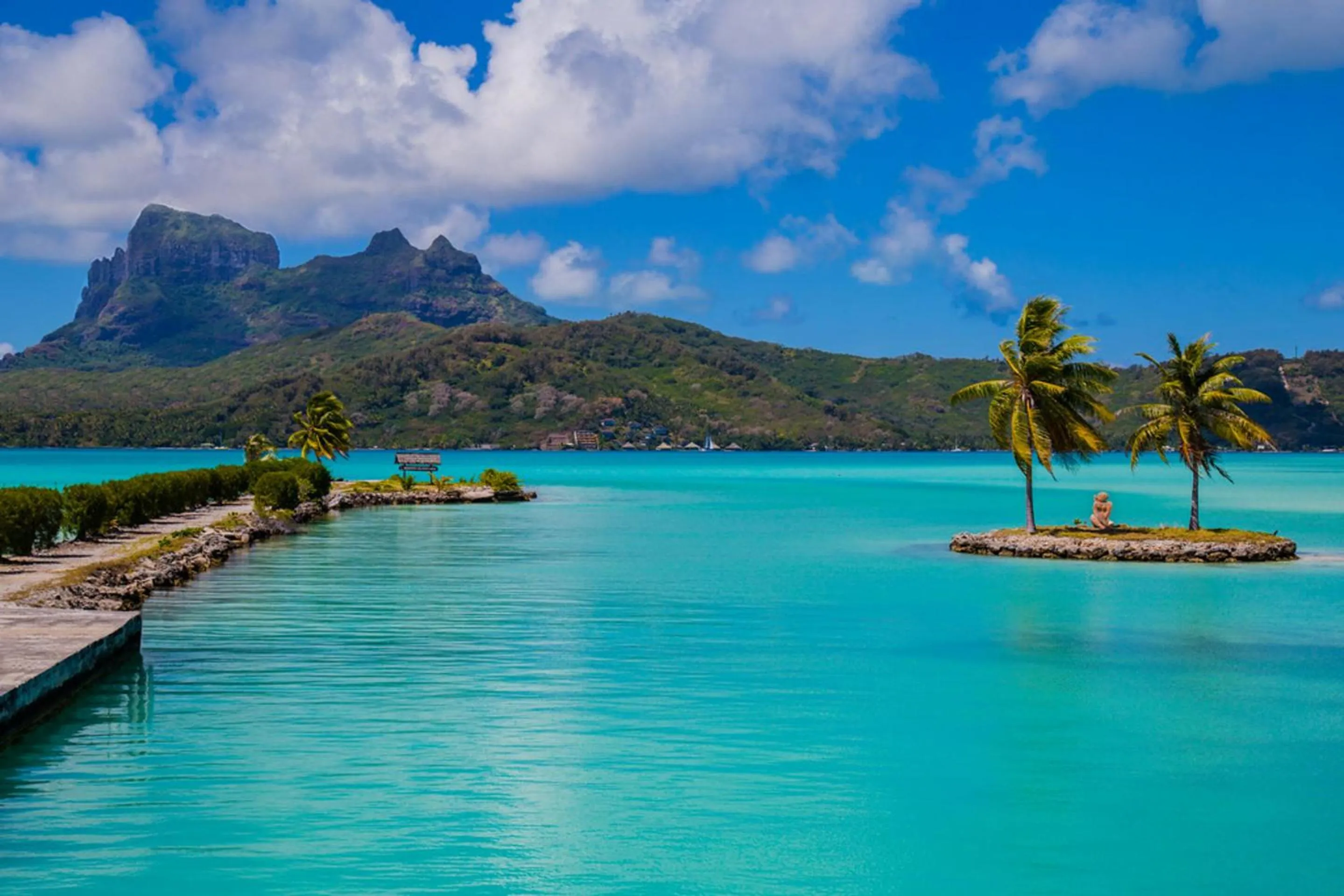 Natural landscape in BORA BORA HOLIDAY'S LODGE