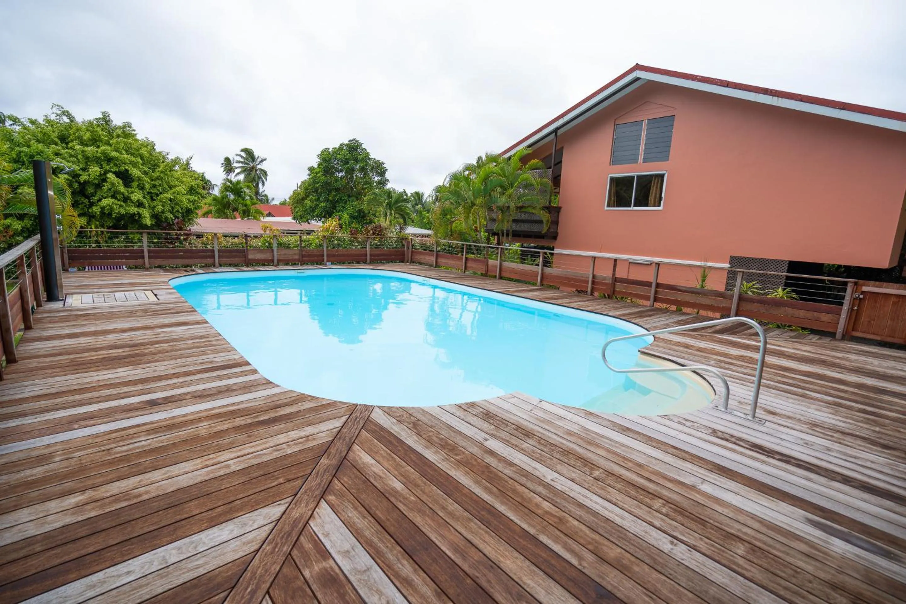Swimming pool in BORA BORA HOLIDAY'S LODGE