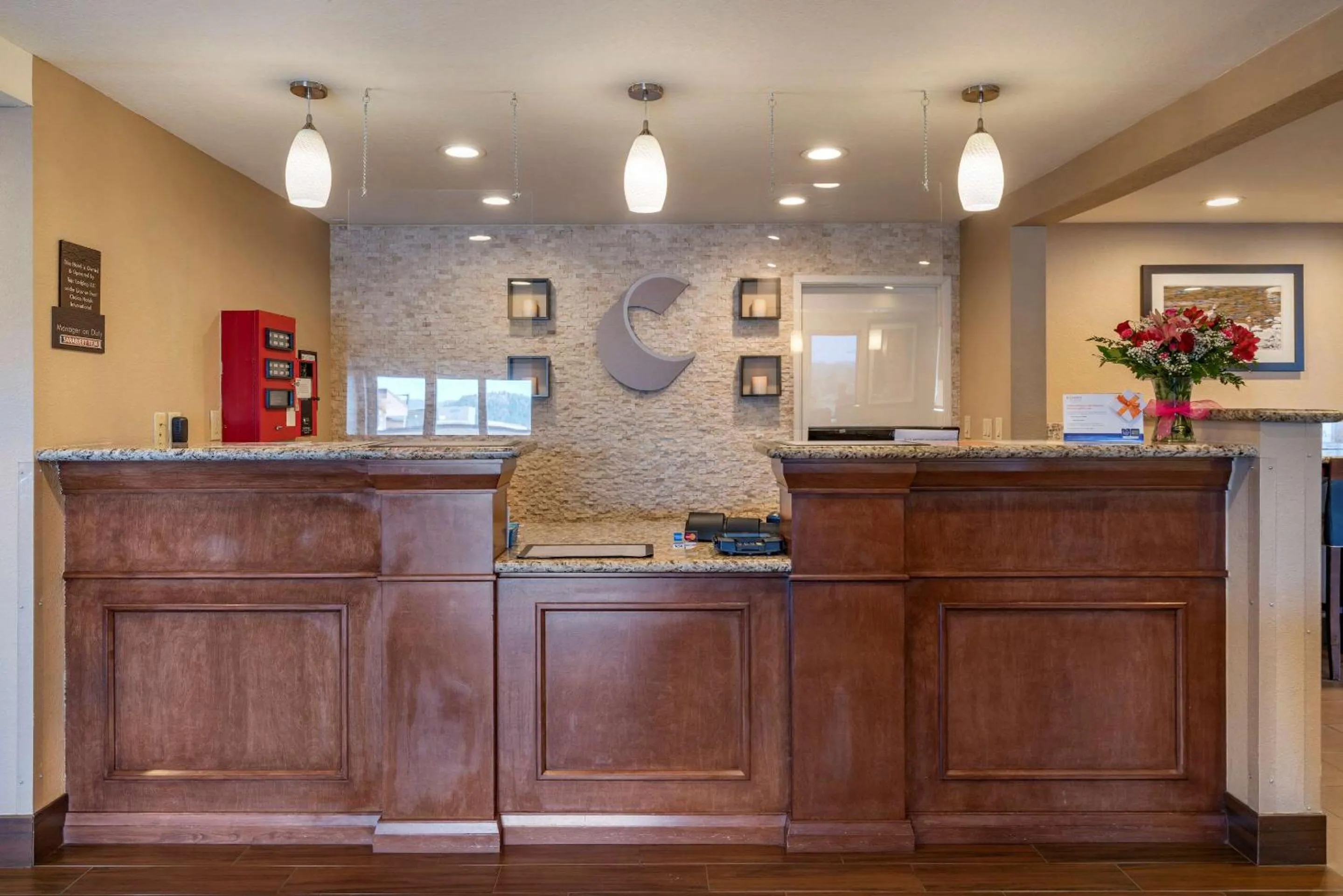 Lobby or reception in Comfort Inn Roseburg