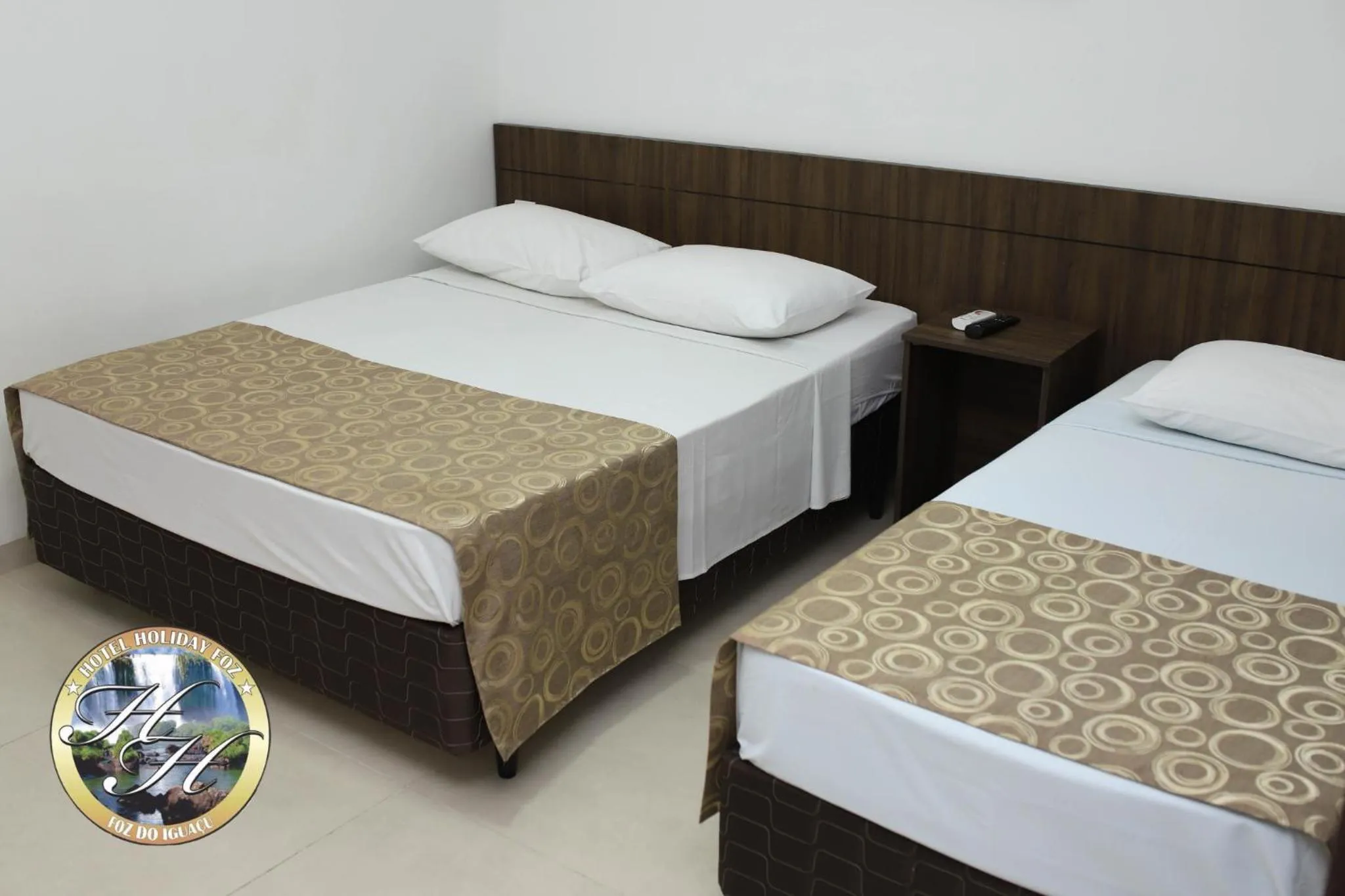 Bed in Hotel Holiday Foz