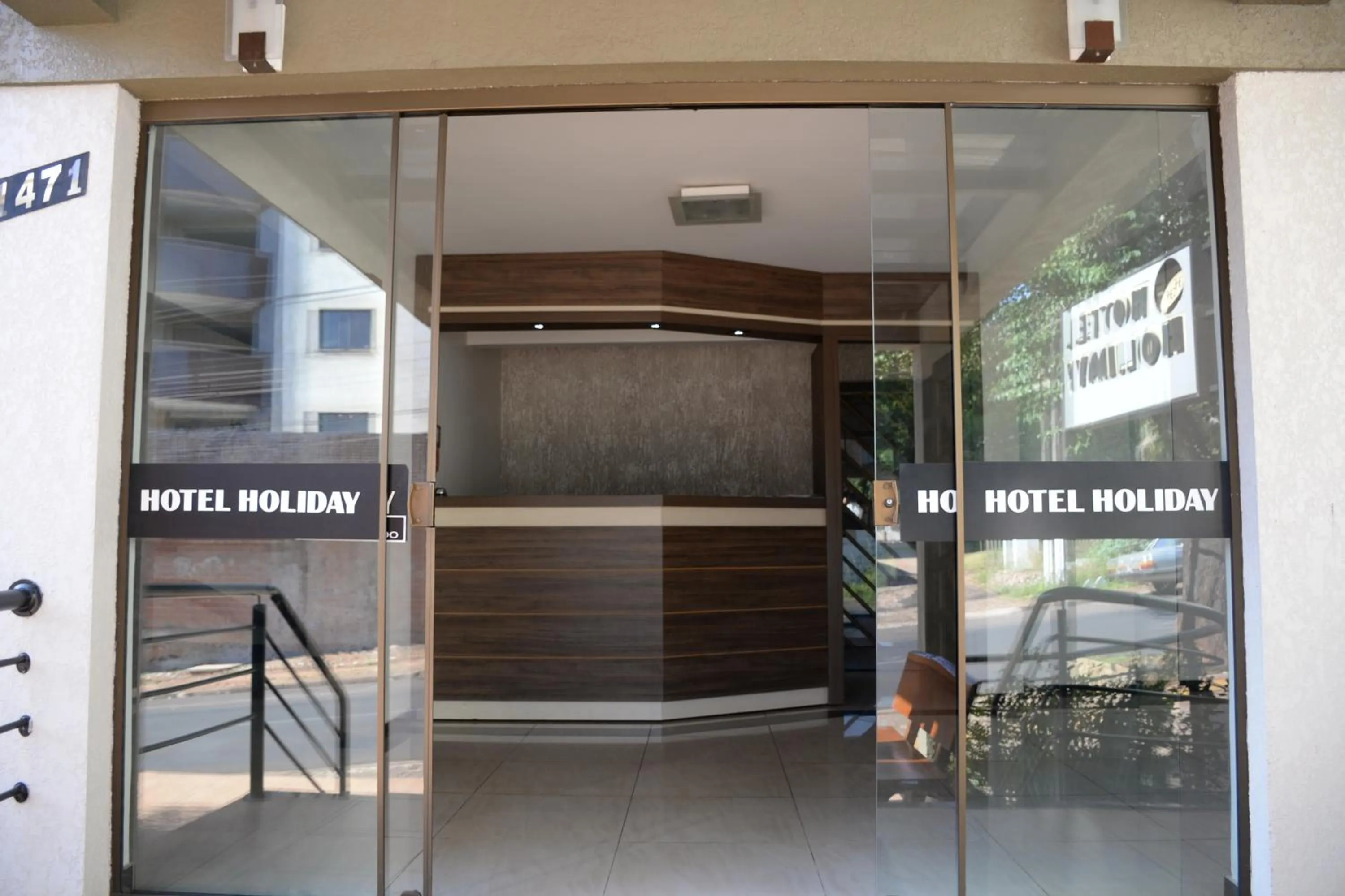 Facade/entrance in Hotel Holiday Foz