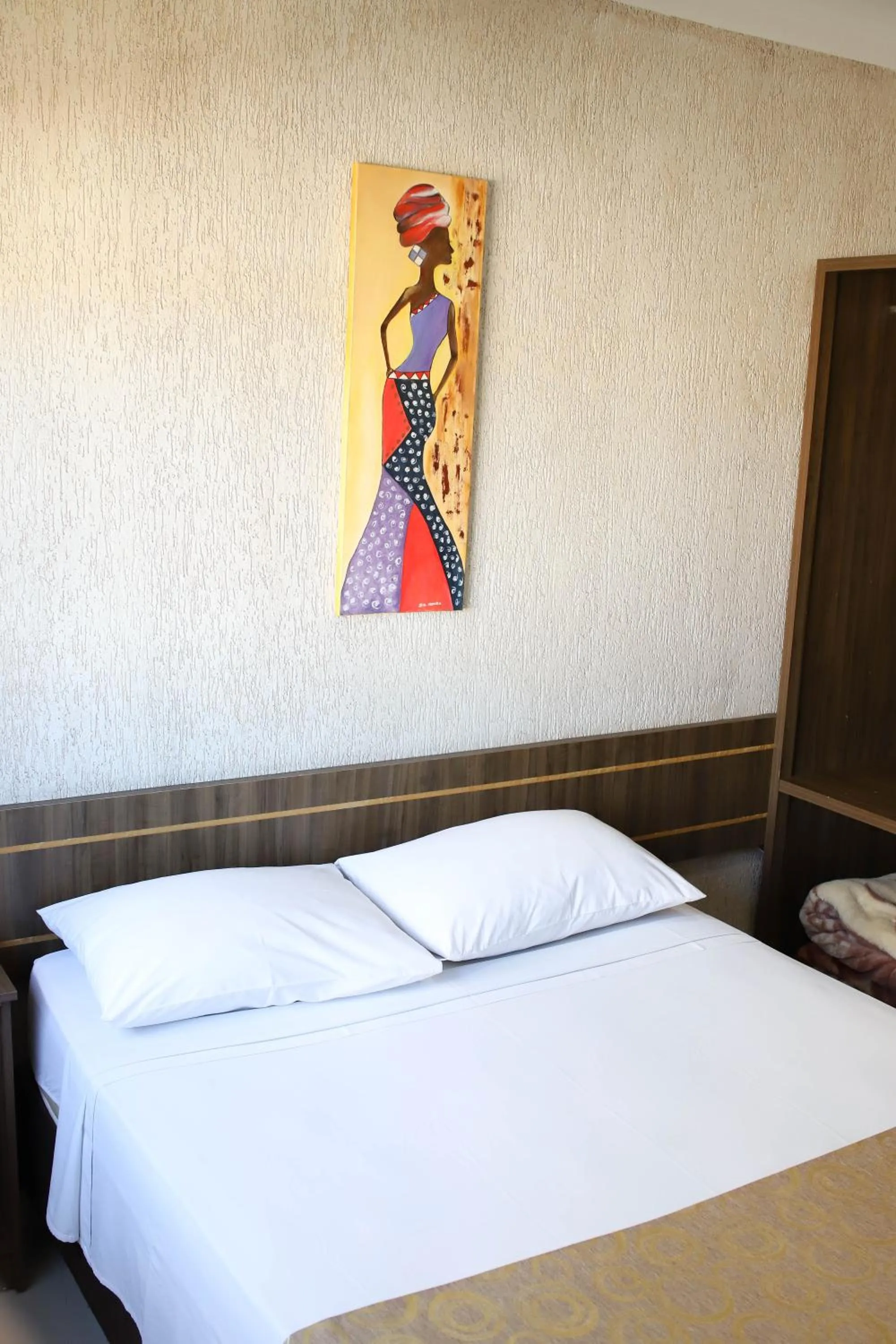 Bed in Hotel Holiday Foz