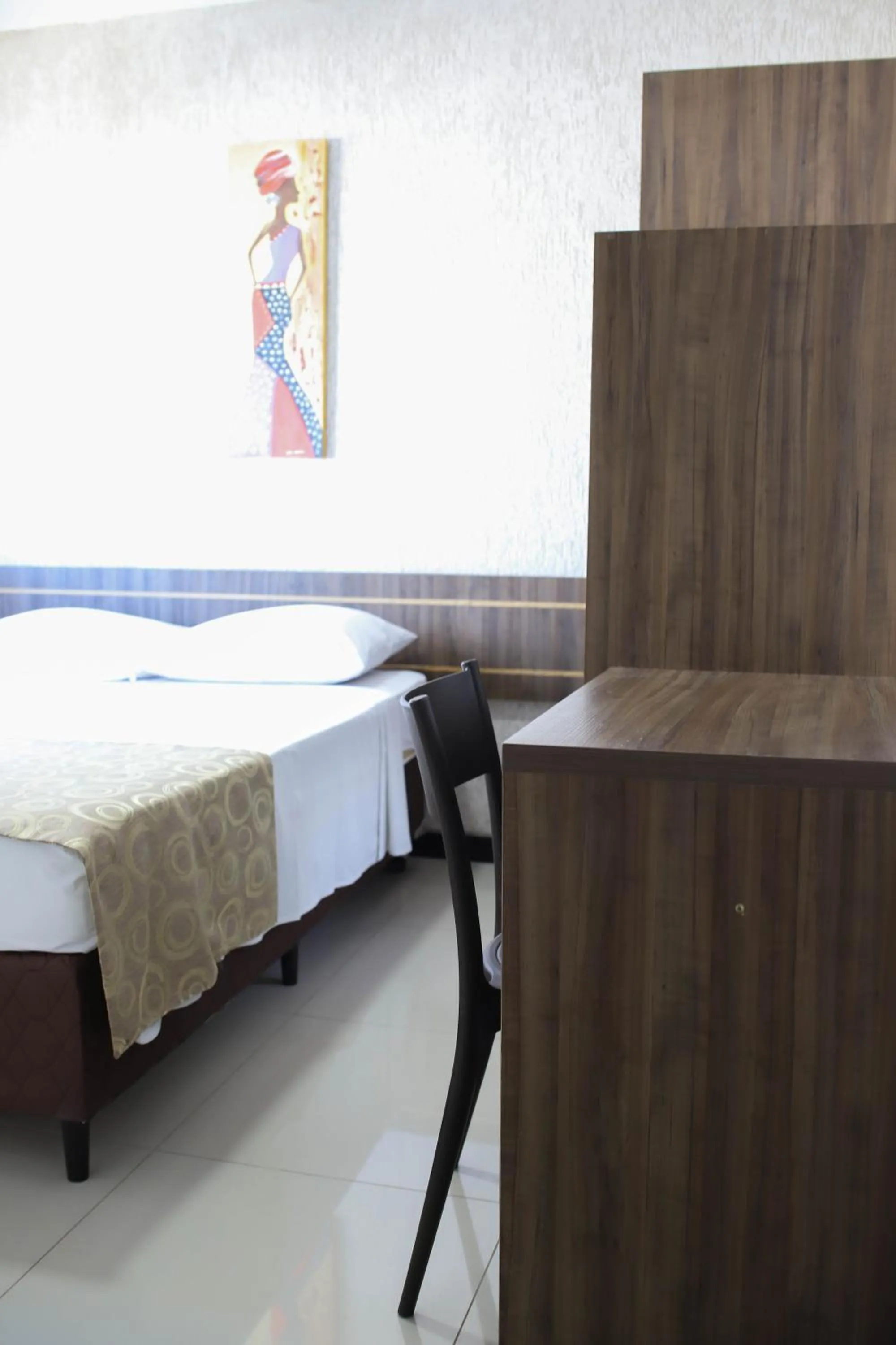 Bed in Hotel Holiday Foz