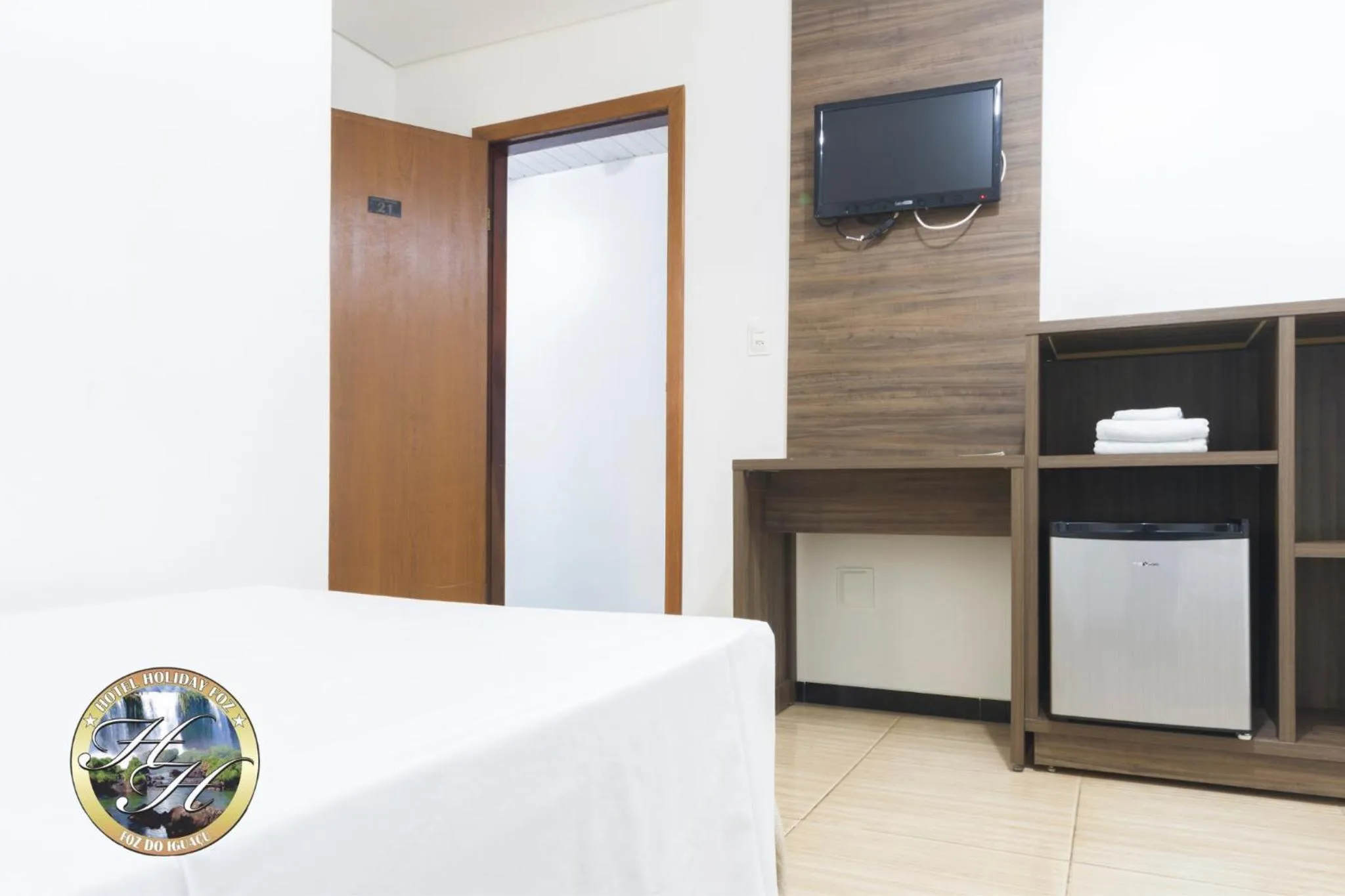 Bed in Hotel Holiday Foz