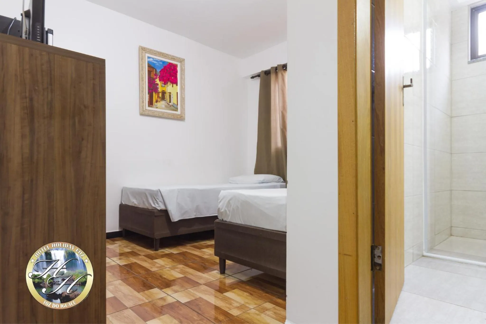 Bed in Hotel Holiday Foz