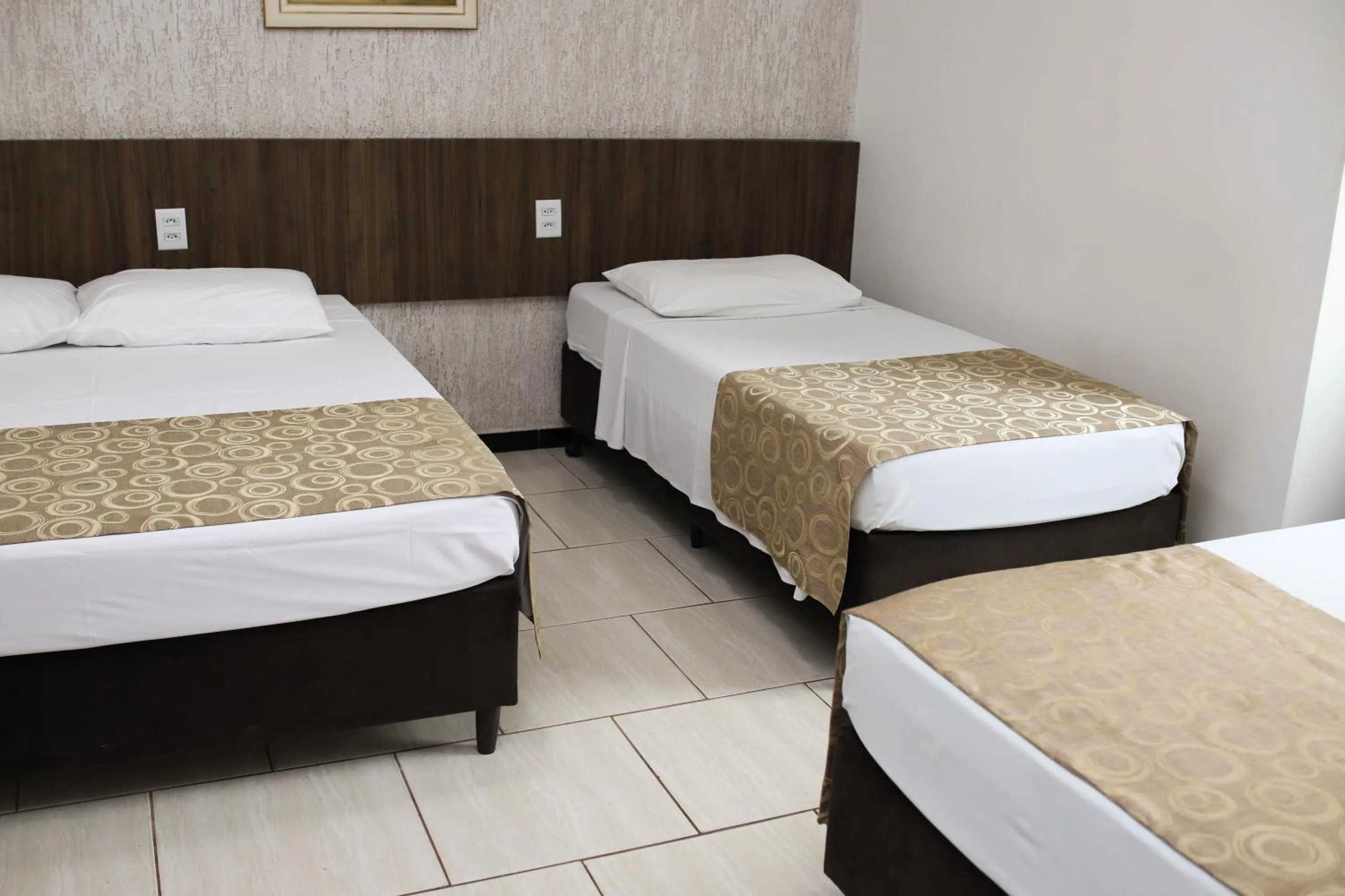 Bed in Hotel Holiday Foz