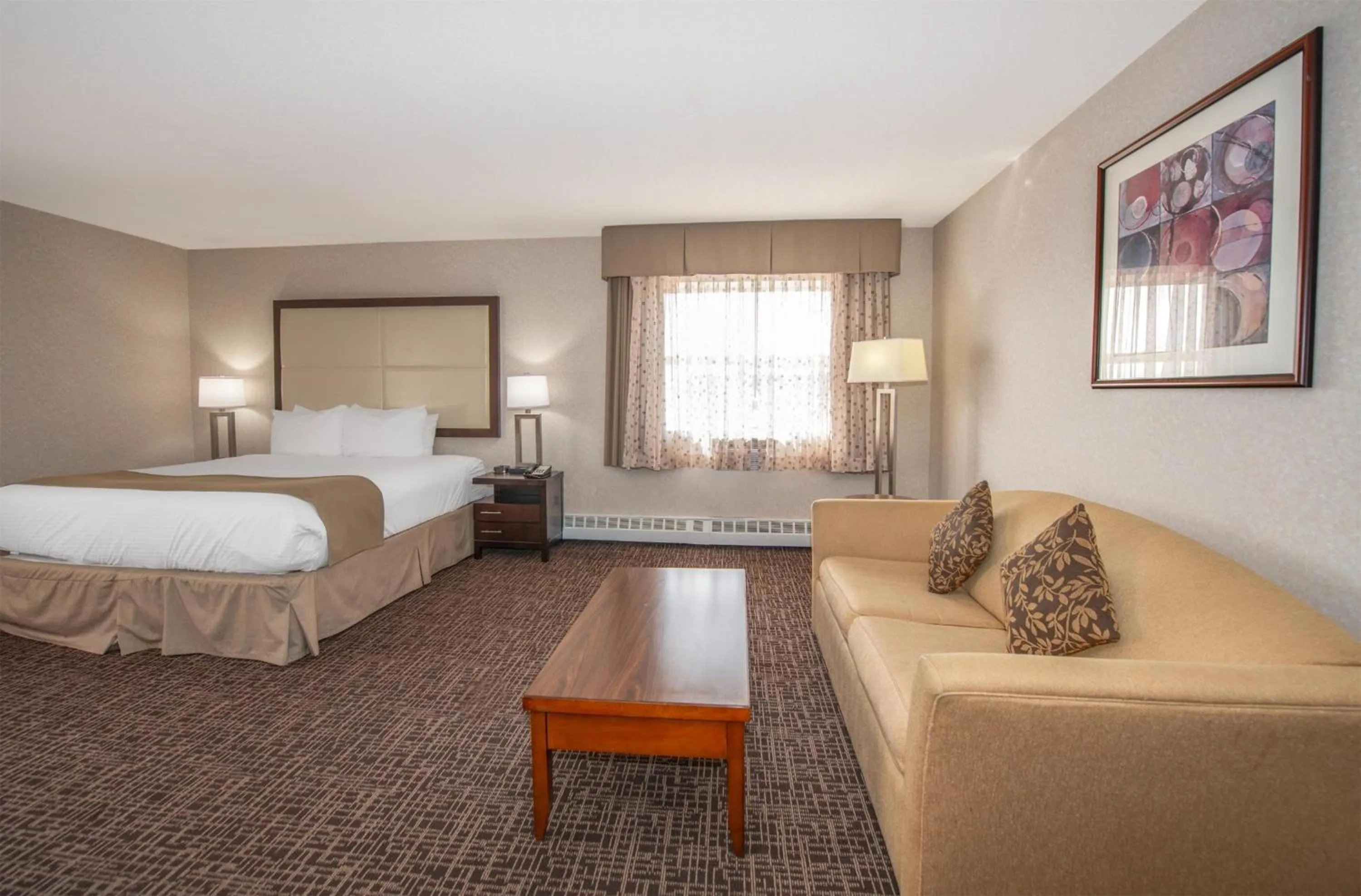 Photo of the whole room, Bed in Coast Fort St John Hotel